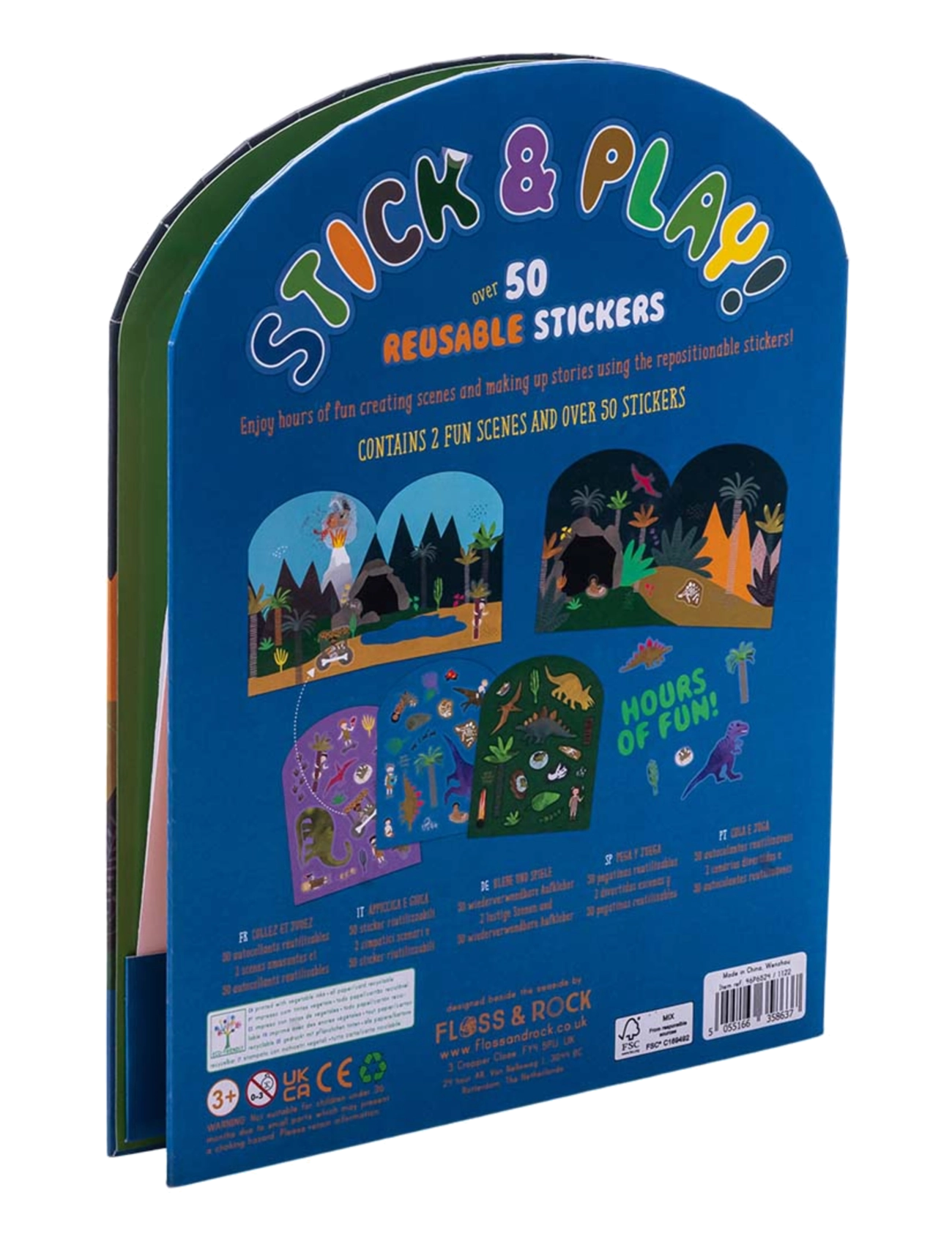Floss & Rock - Dino Stick & Play - green - 1