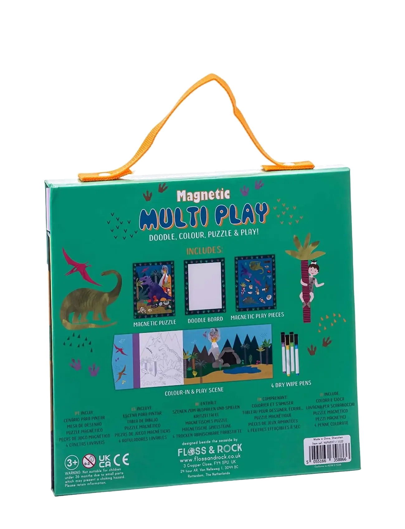 Floss & Rock - Dino Magnetic Multi Play - green - 1
