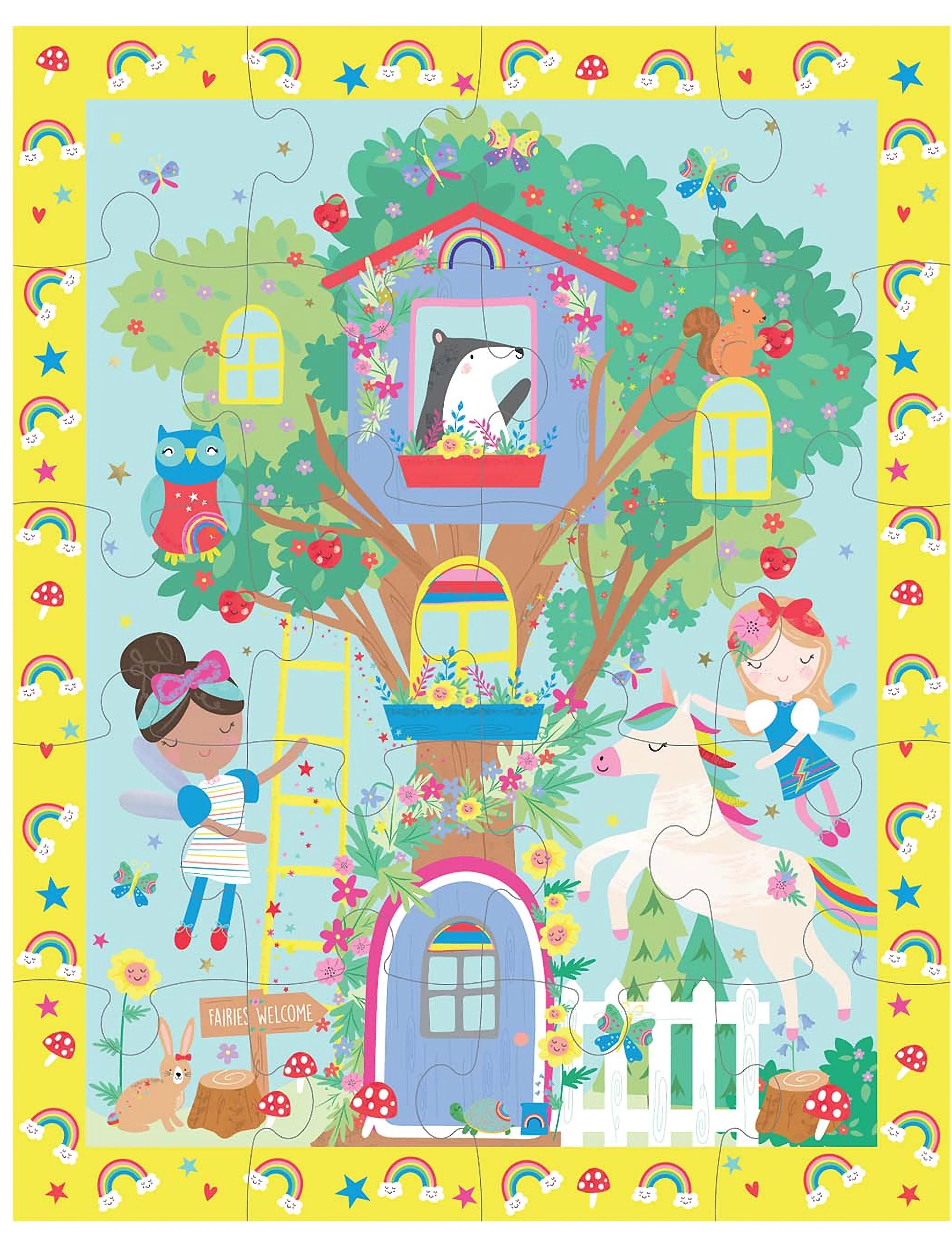 Floss & Rock - Rainbow Fairy Magnetic Multi Play - kreasæt - rainbow - 0