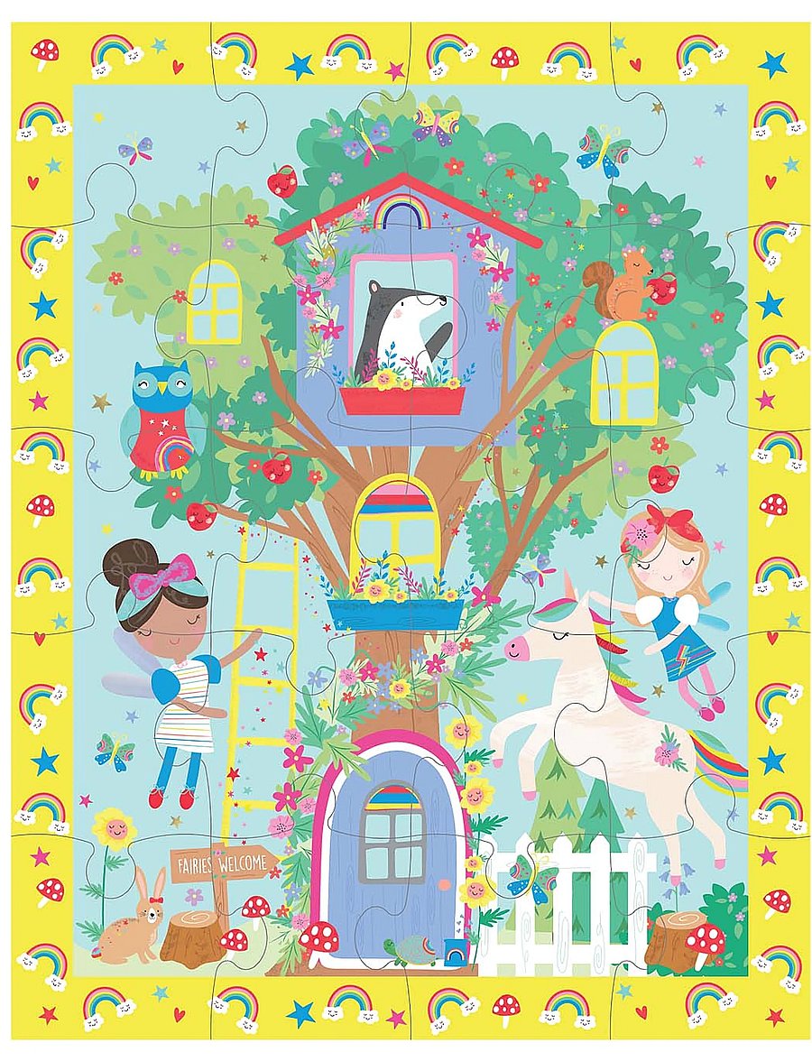 Floss & Rock - Rainbow Fairy Magnetic Multi Play - kreasæt - rainbow - 0