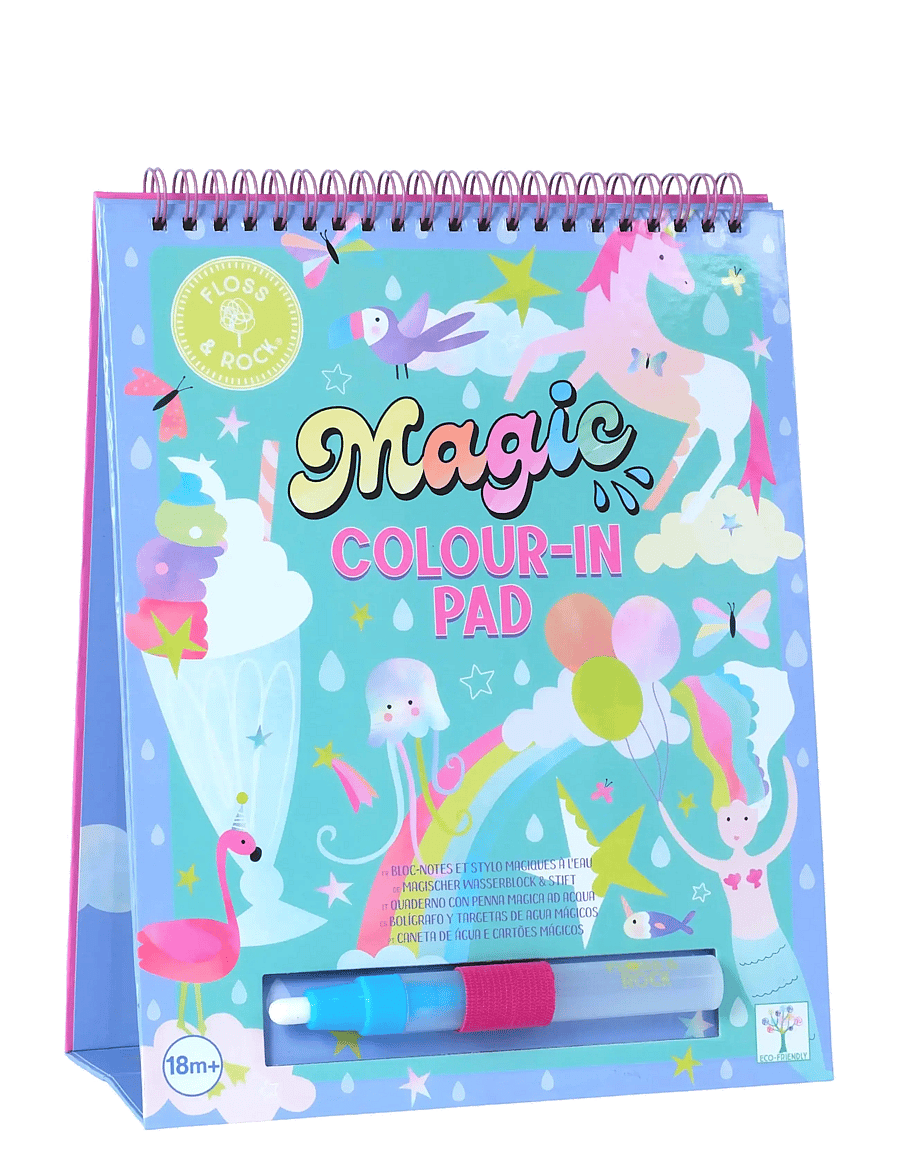 Floss & Rock - Fantasy Magic Water Easel and Pen - mal- & bastelbücher - purple - 1