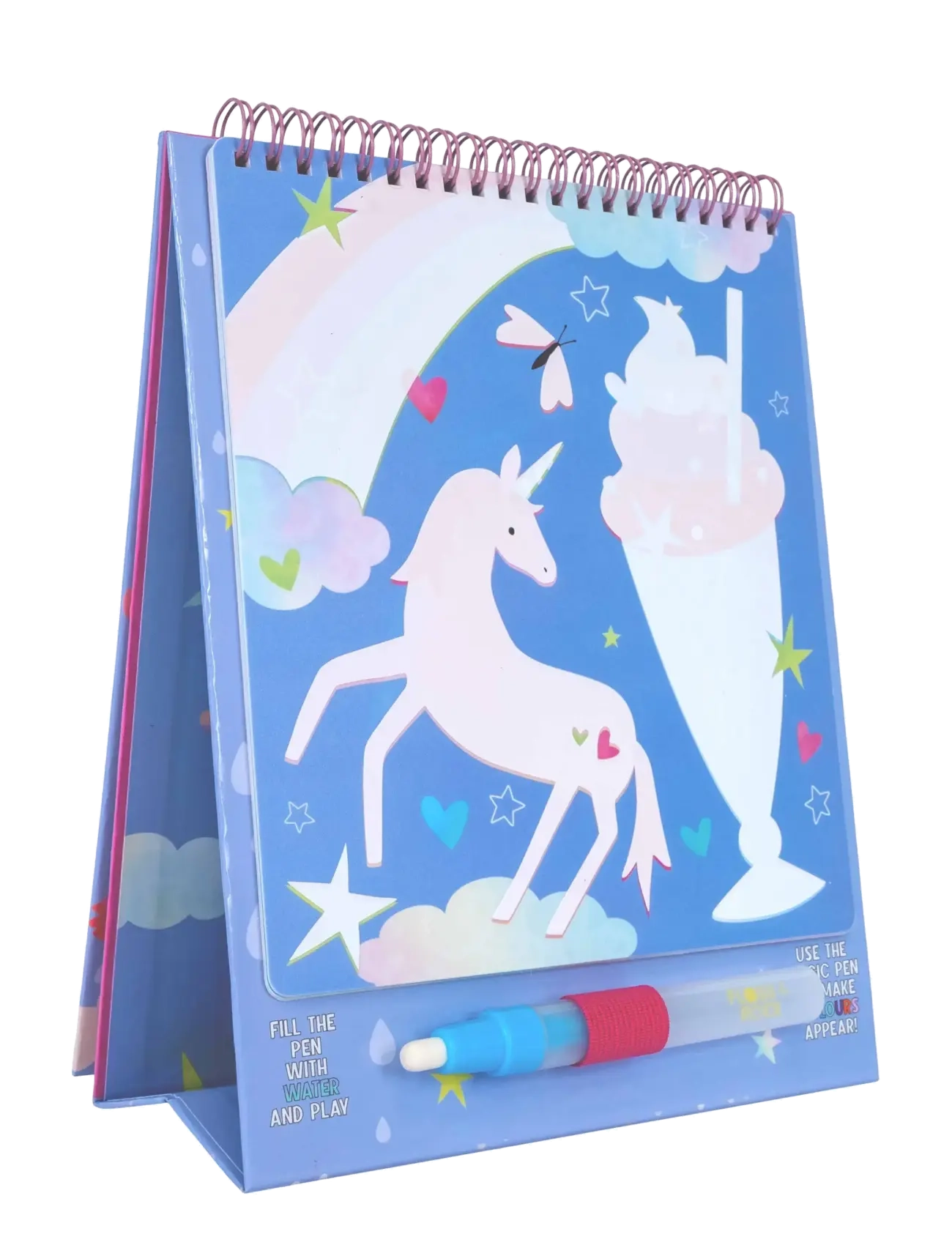 Floss & Rock - Fantasy Magic Water Easel and Pen - mal- & bastelbücher - purple - 4
