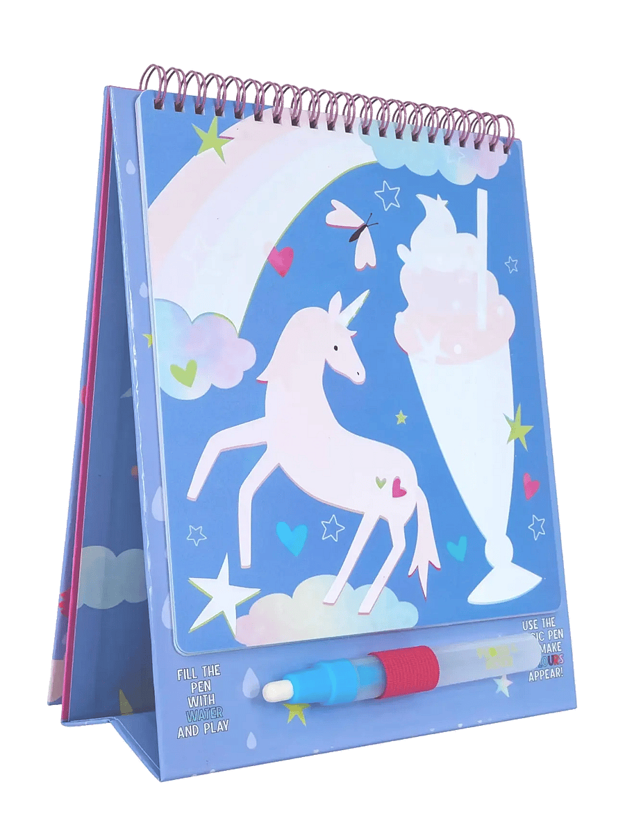 Floss & Rock - Fantasy Magic Water Easel and Pen - mal- & bastelbücher - purple - 4