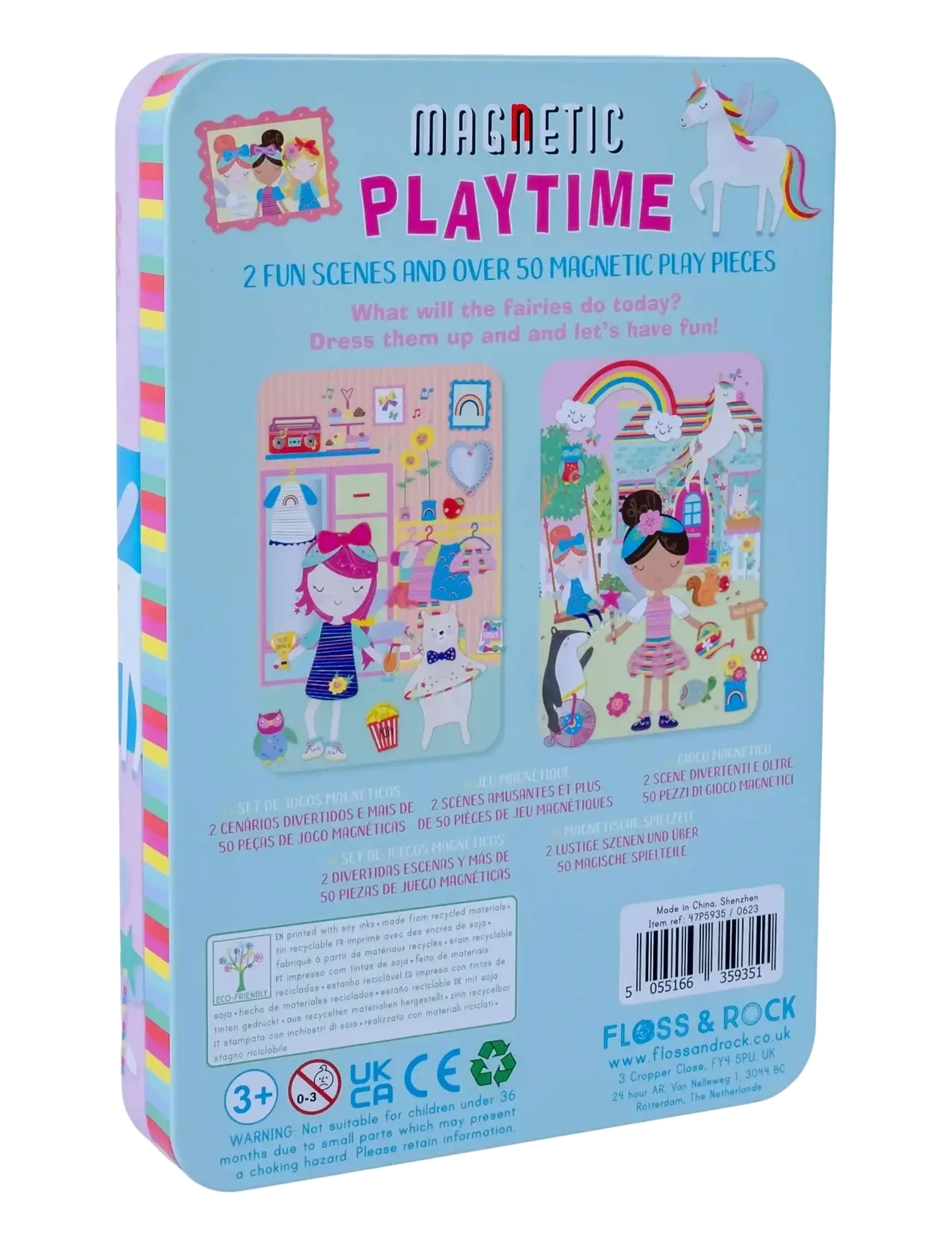 Floss & Rock - Rainbow Fairy Magnetic Playtime - rainbow - 2
