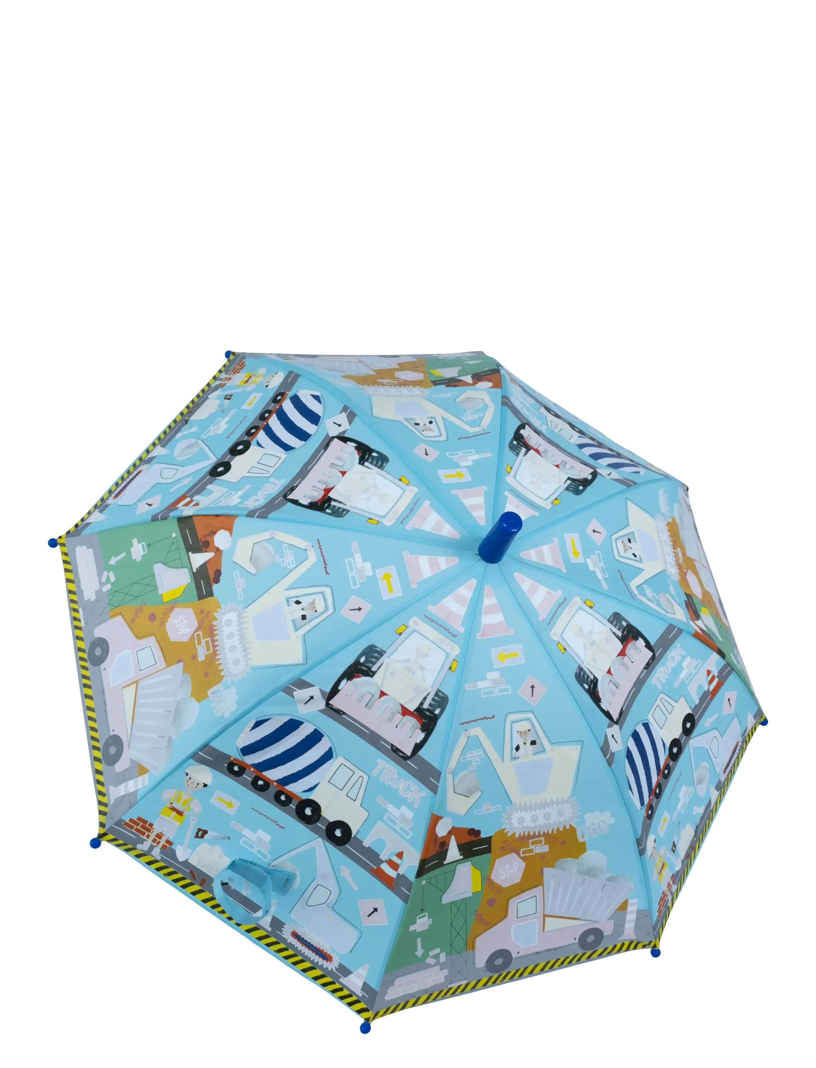 Floss & Rock - Construction Colour Changing Umbrella - vihmavarjud - yellow - 3