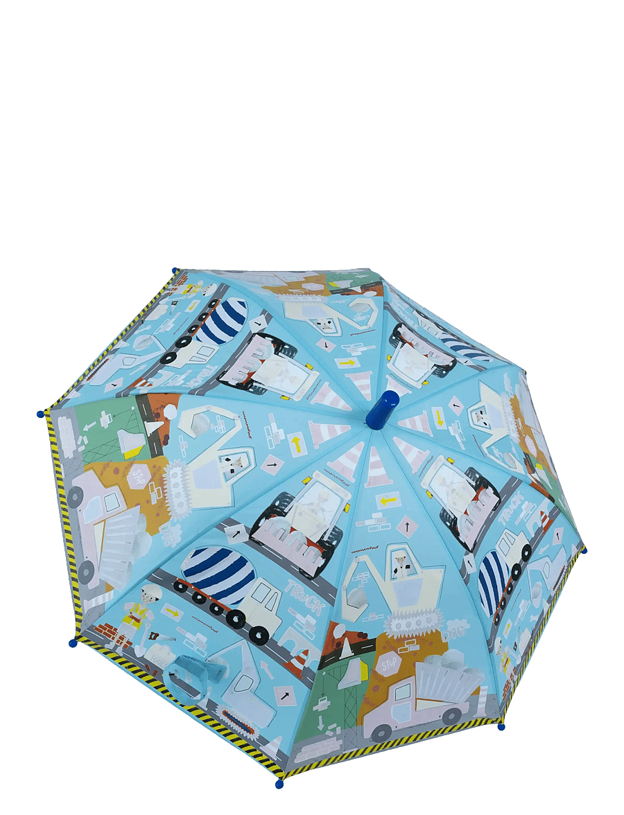 Floss & Rock - Construction Colour Changing Umbrella - vihmavarjud - yellow - 3