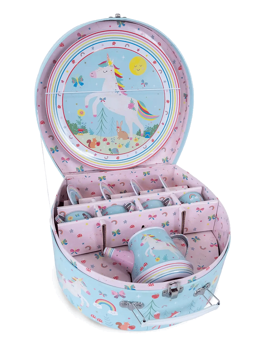 Floss & Rock - Rainbow Fairy 11pc Musical Tea Set - kaffee & tee-sets - rainbow - 0