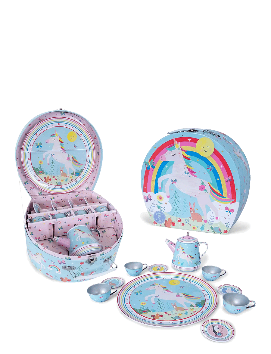 Floss & Rock - Rainbow Fairy 11pc Musical Tea Set - kaffee & tee-sets - rainbow - 2