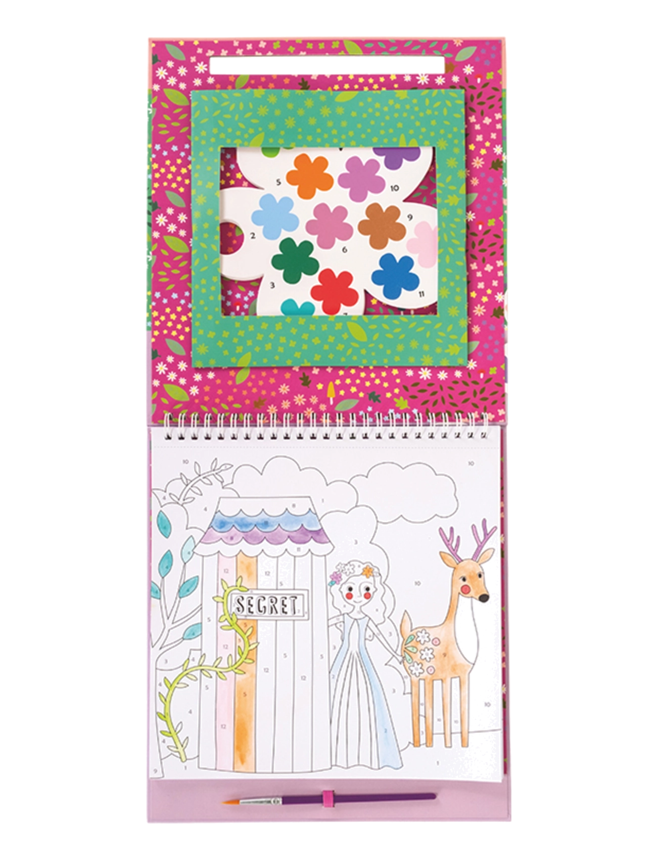 Floss & Rock - Fairy Tale Paint by Numbers - pink - 3