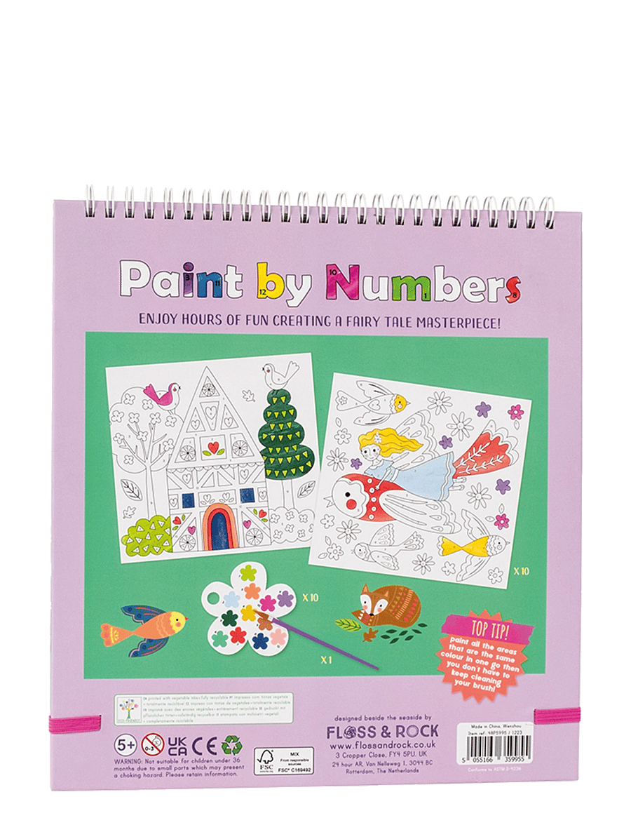 Floss & Rock - Fairy Tale Paint by Numbers - pink - 4
