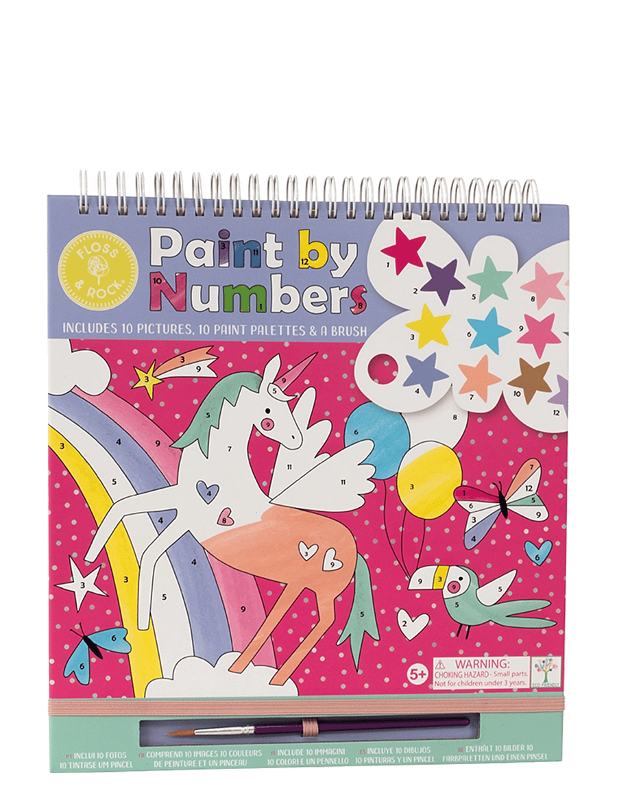 Floss & Rock - Fantasy Paint by Numbers - mal- & bastelbücher - purple - 0