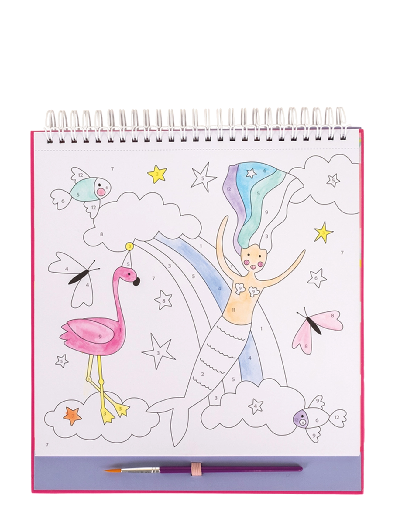 Floss & Rock - Fantasy Paint by Numbers - mal- & bastelbücher - purple - 1
