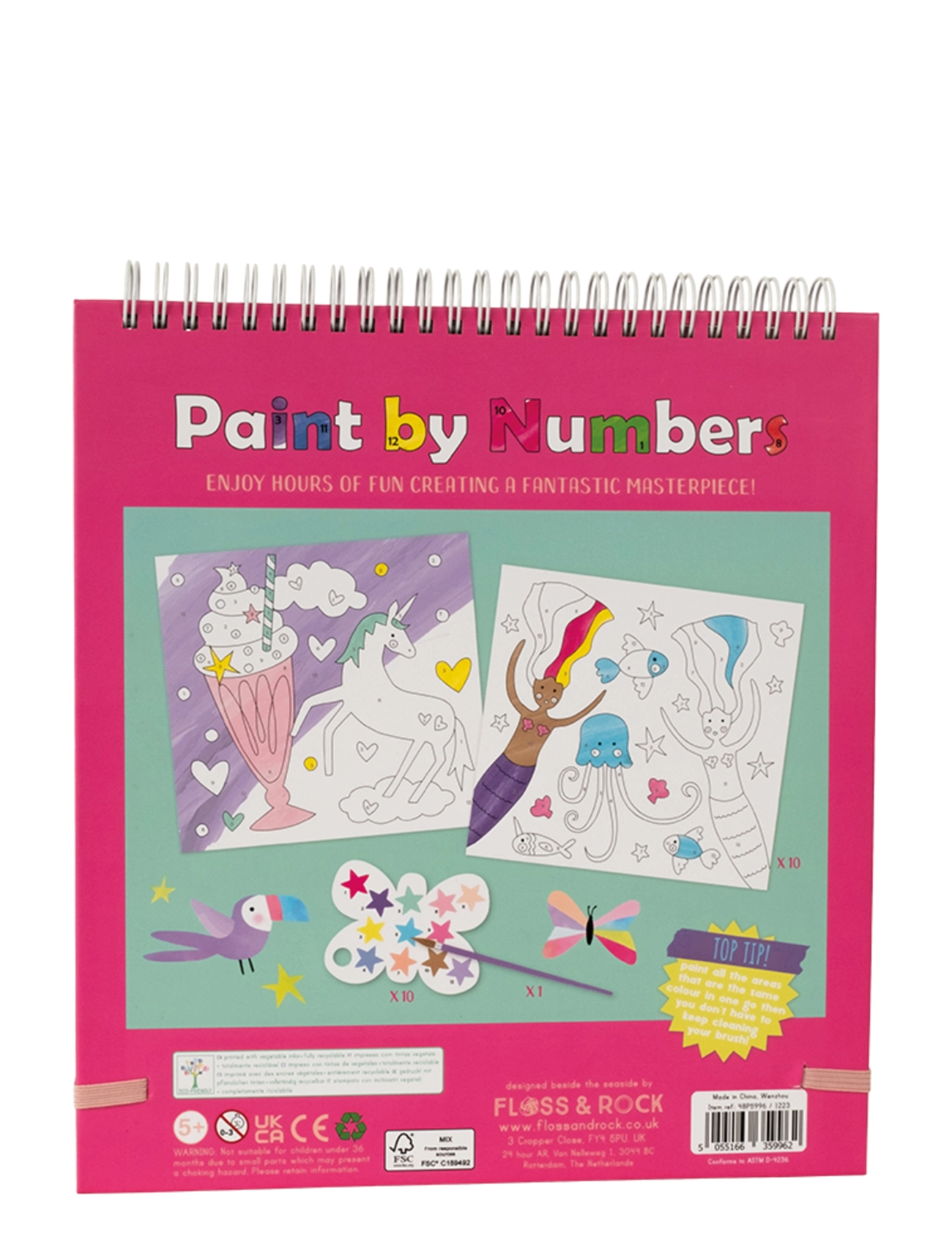 Floss & Rock - Fantasy Paint by Numbers - mal- & bastelbücher - purple - 2