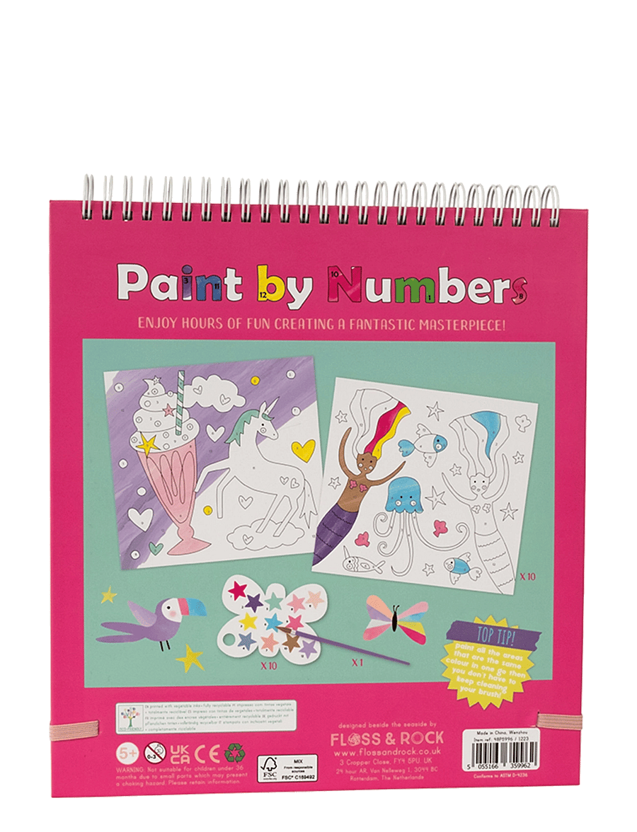 Floss & Rock - Fantasy Paint by Numbers - mal- & bastelbücher - purple - 2