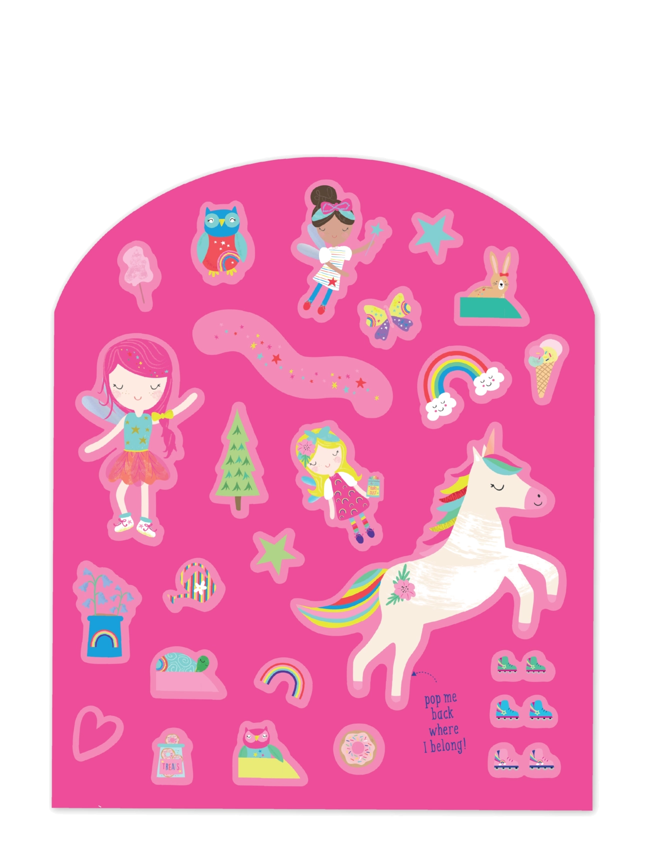 Floss & Rock - Rainbow Fairy Stick & Play - aufkleber - rainbow - 4