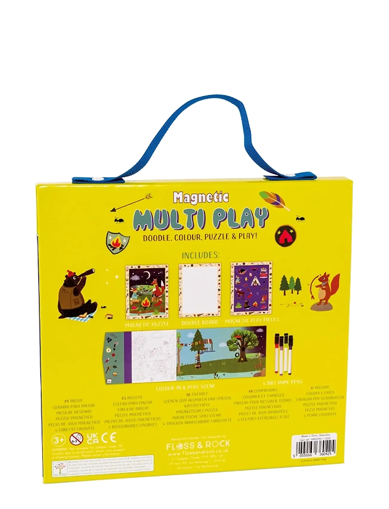 Floss & Rock - Adventure Magnetic Multi Play - blue - 1