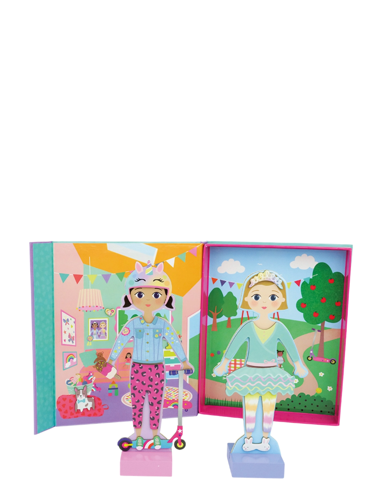 Floss & Rock - Best Friends Magnetic Dress Up - pink - 2
