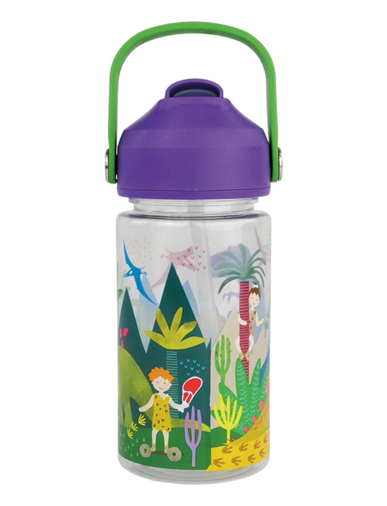 Floss & Rock - Dino Tritan Drinks Bottle - madalaimad hinnad - green - 2