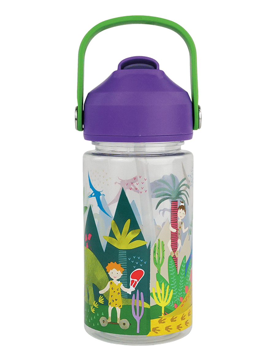Floss & Rock - Dino Tritan Drinks Bottle - madalaimad hinnad - green - 2