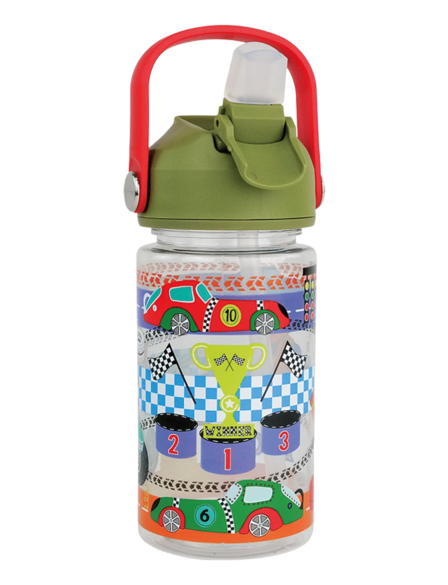Floss & Rock - Cars Tritan Drinks Bottle - die niedrigsten preise - red - 0