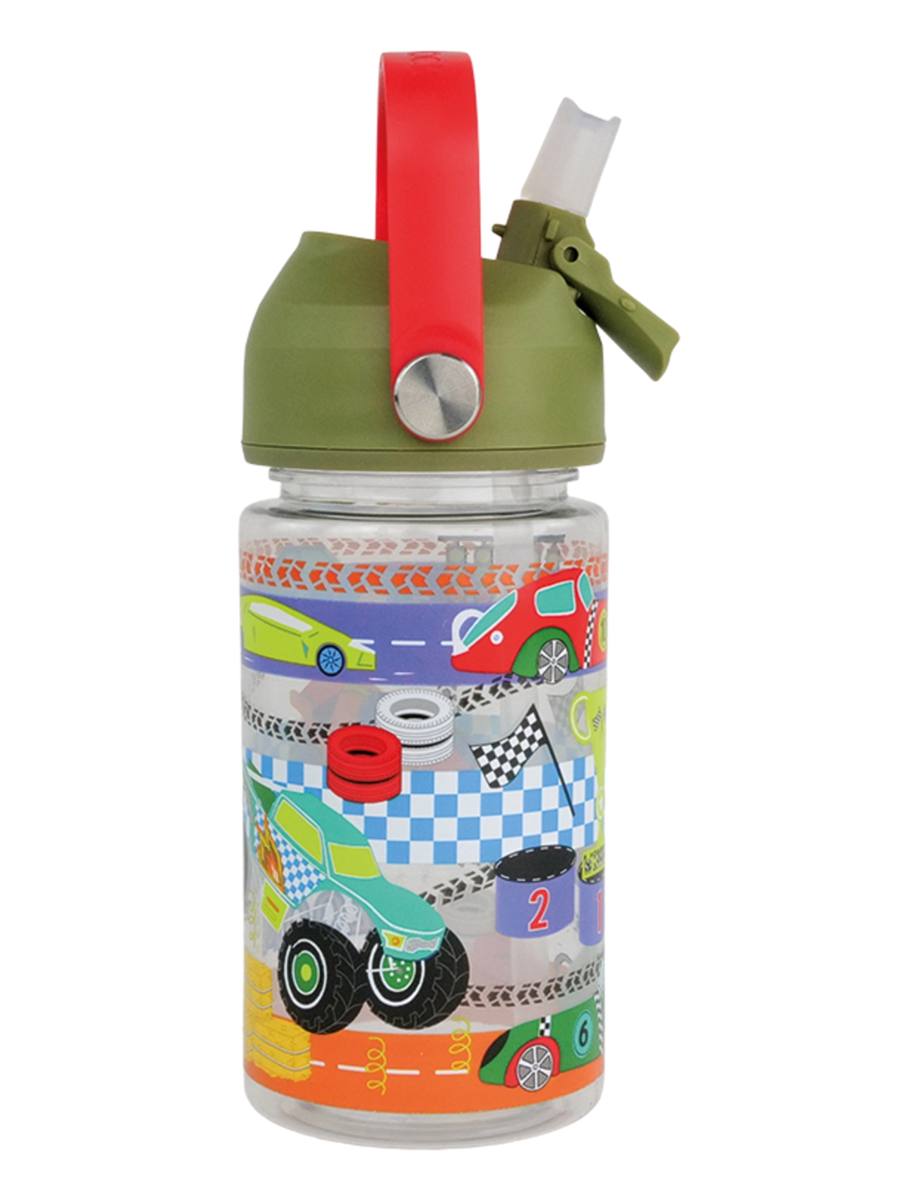 Floss & Rock - Cars Tritan Drinks Bottle - die niedrigsten preise - red - 1