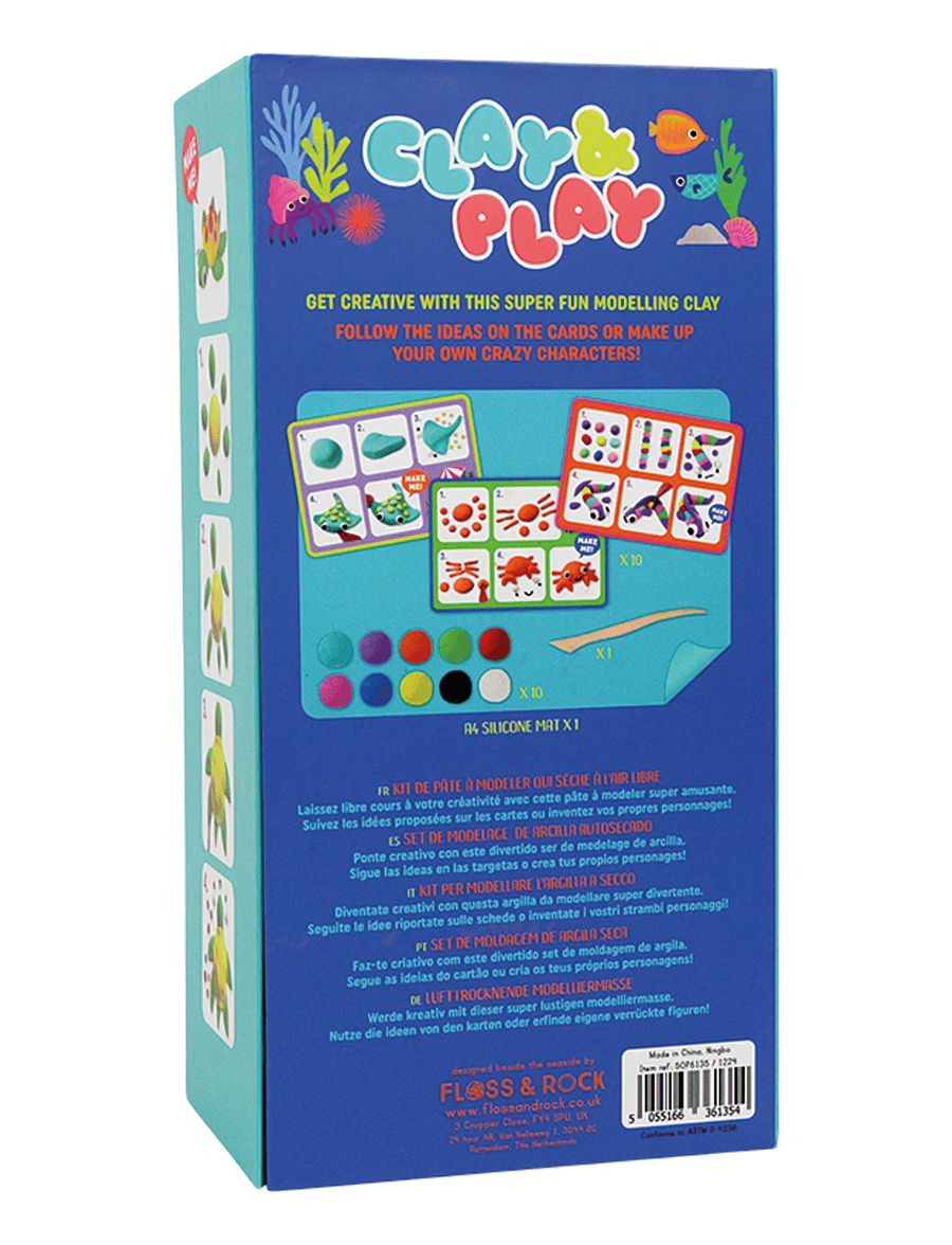 Floss & Rock - Ocean Clay & Play - geschenke unter 50€ - blue - 1