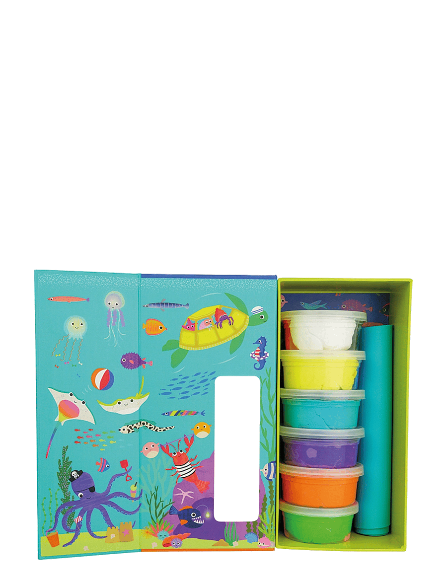 Floss & Rock - Ocean Clay & Play - blue - 3