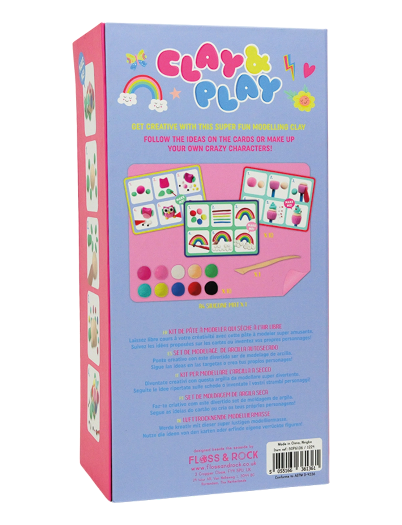 Floss & Rock - Rainbow Fairy Clay & Play - rainbow - 2