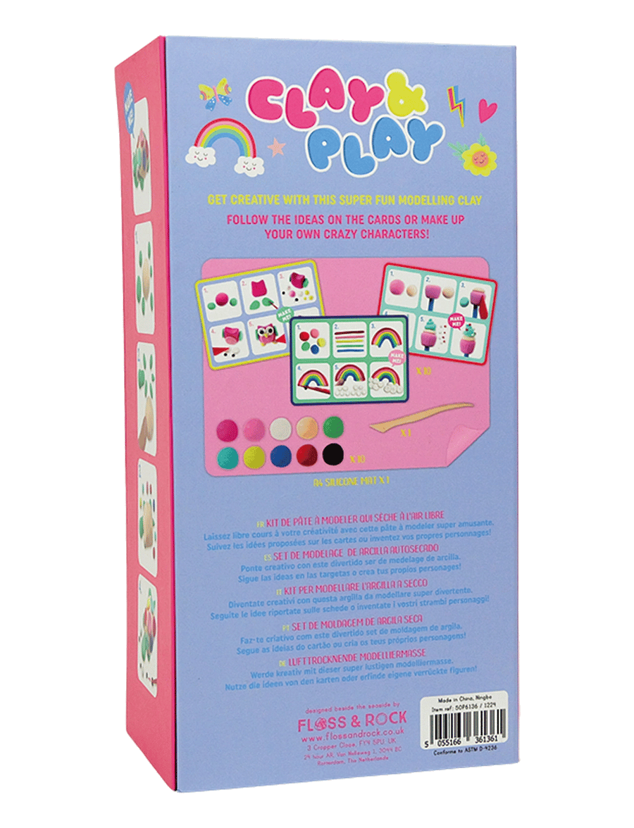 Floss & Rock - Rainbow Fairy Clay & Play - rainbow - 2