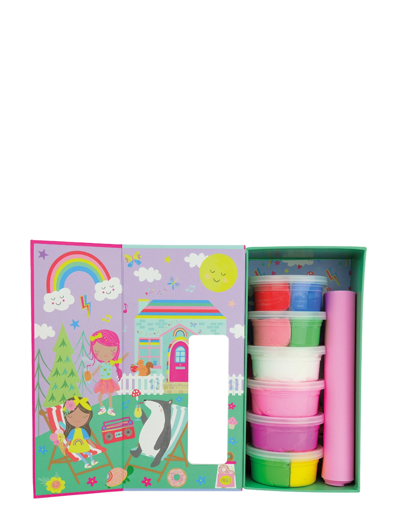 Floss & Rock - Rainbow Fairy Clay & Play - rainbow - 3