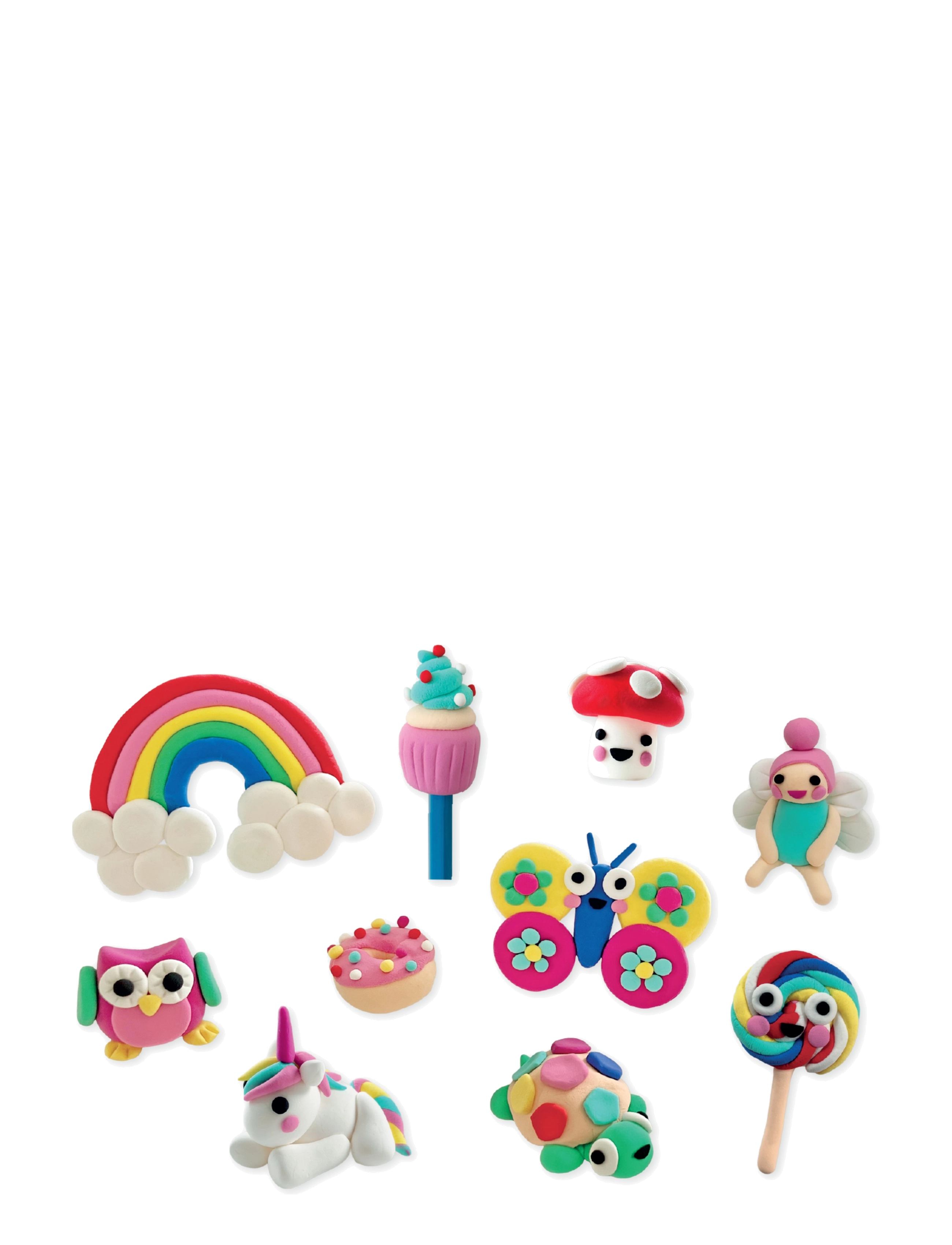 Floss & Rock - Rainbow Fairy Clay & Play - rainbow - 4