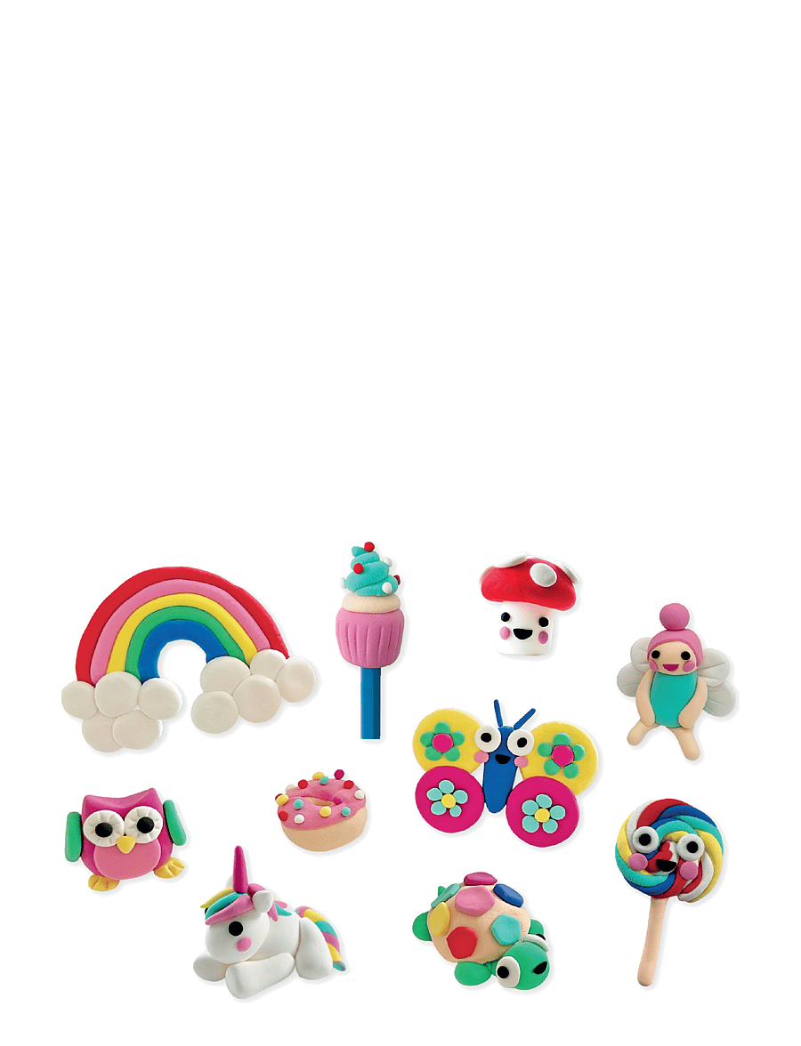 Floss & Rock - Rainbow Fairy Clay & Play - rainbow - 4