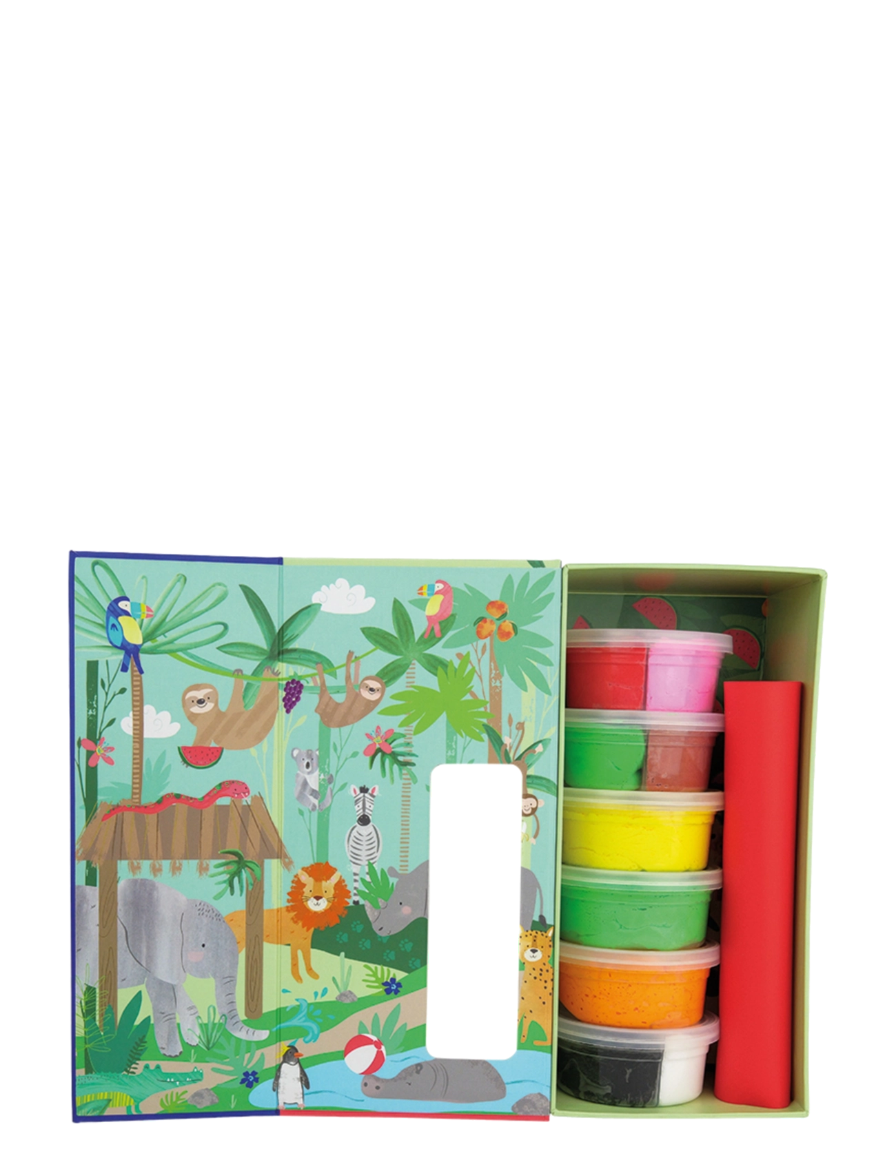 Floss & Rock - Jungle Clay & Play - green - 1