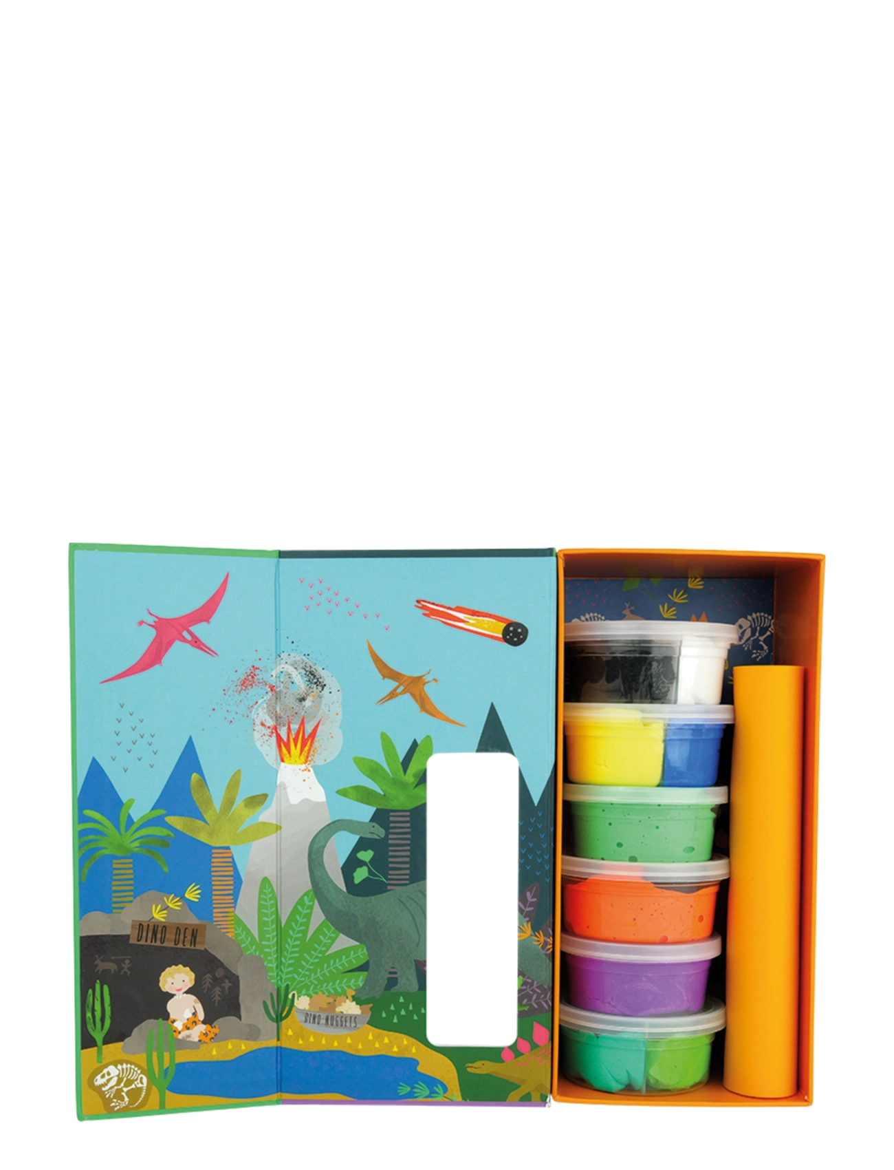 Floss & Rock - Dino Clay & Play - green - 3