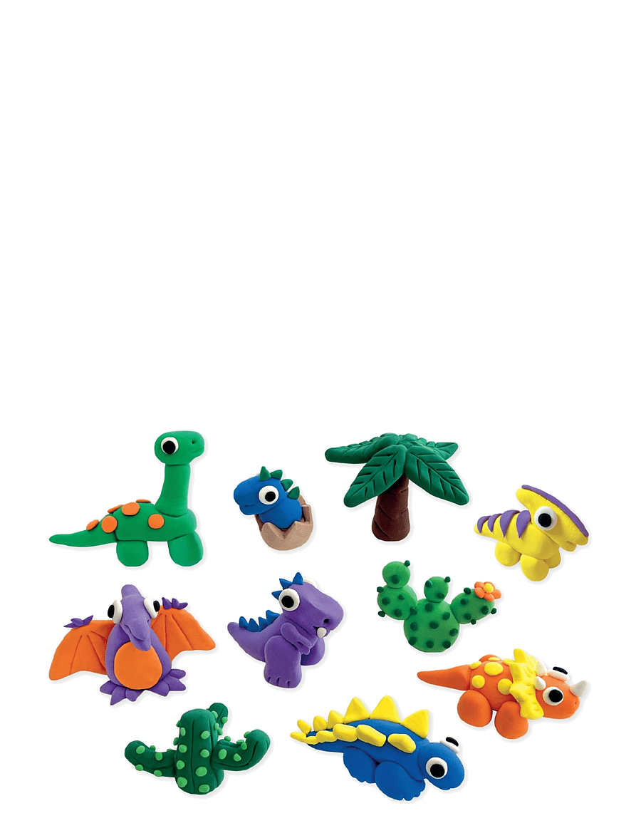 Floss & Rock - Dino Clay & Play - green - 5