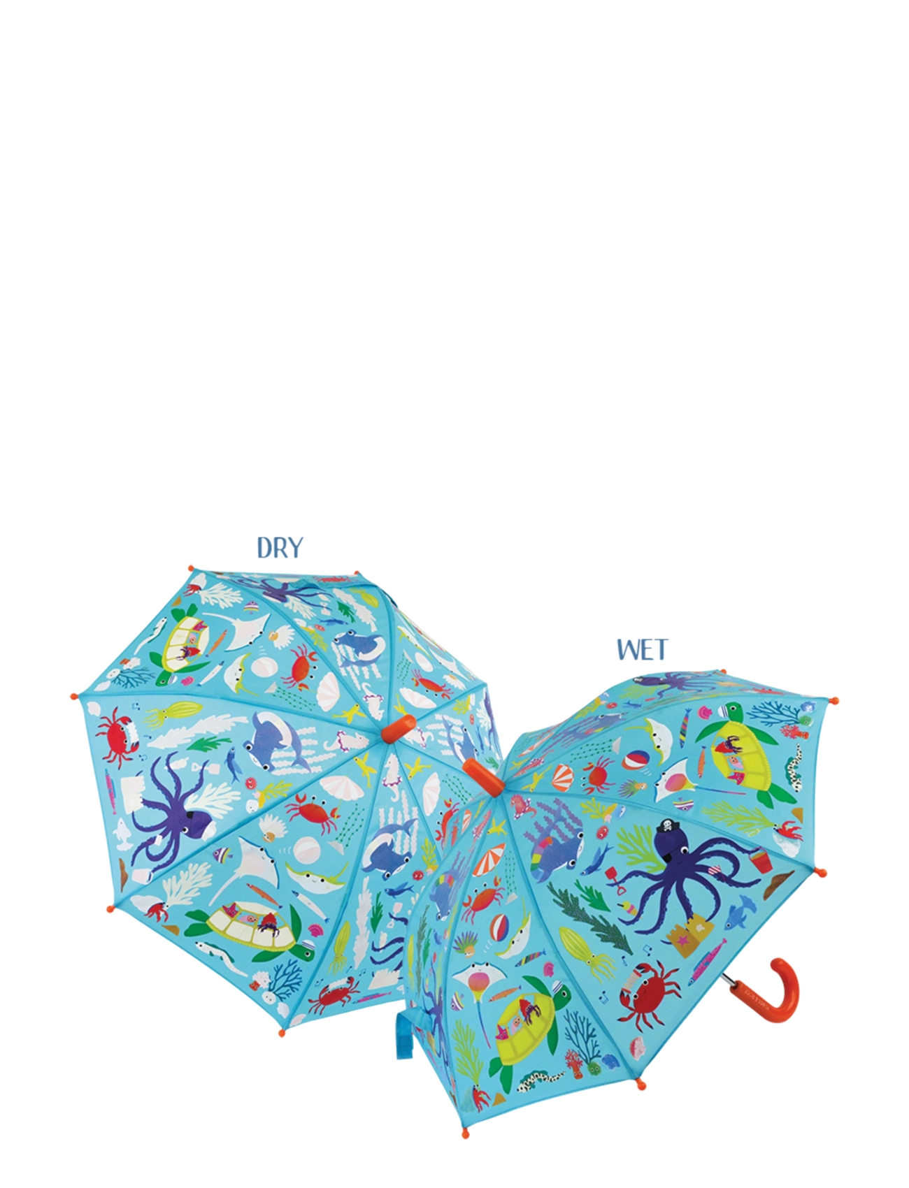 Floss & Rock - Ocean Colour Changing Umbrella - accessoarer - blue - 1