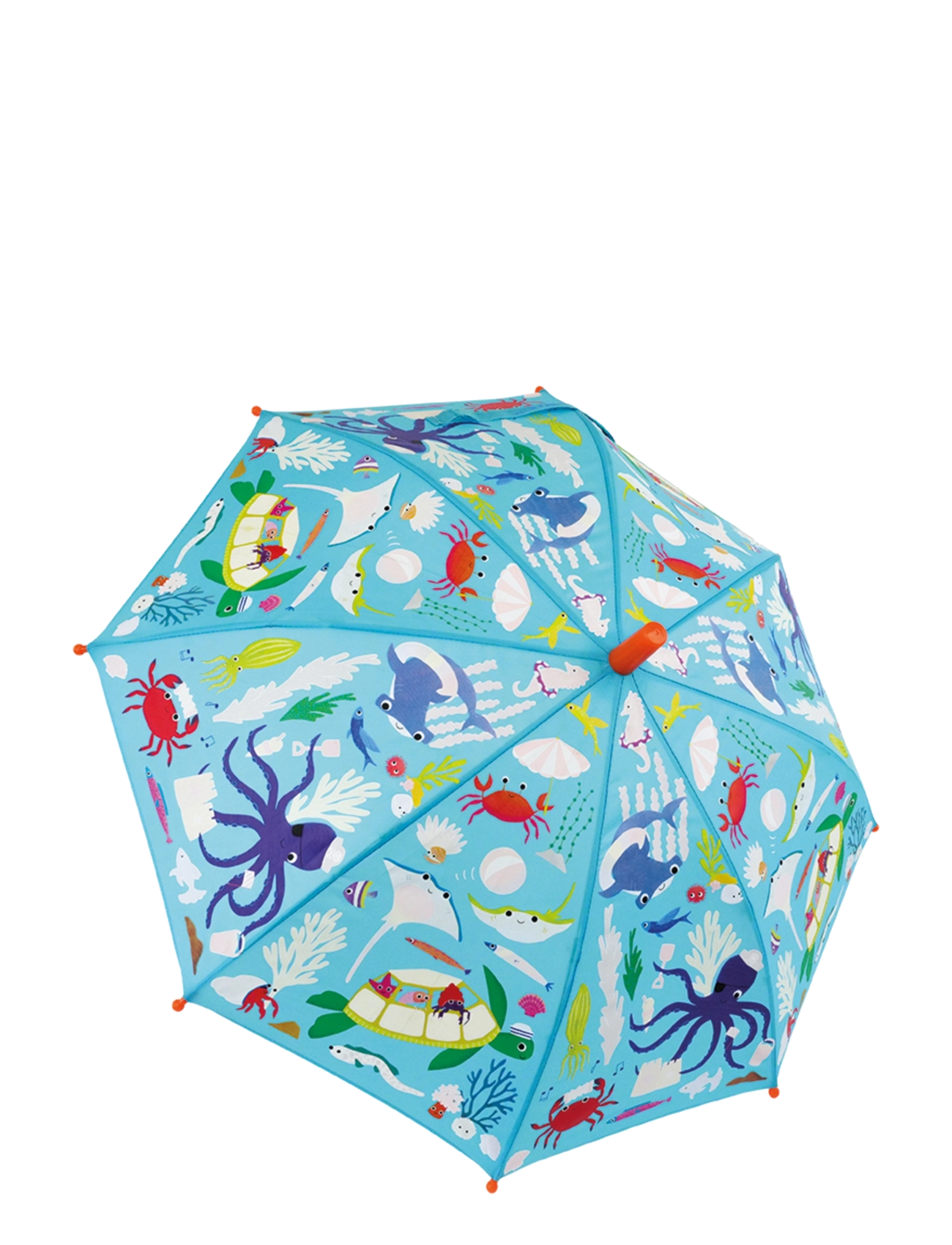 Floss & Rock - Ocean Colour Changing Umbrella - accessoarer - blue - 2