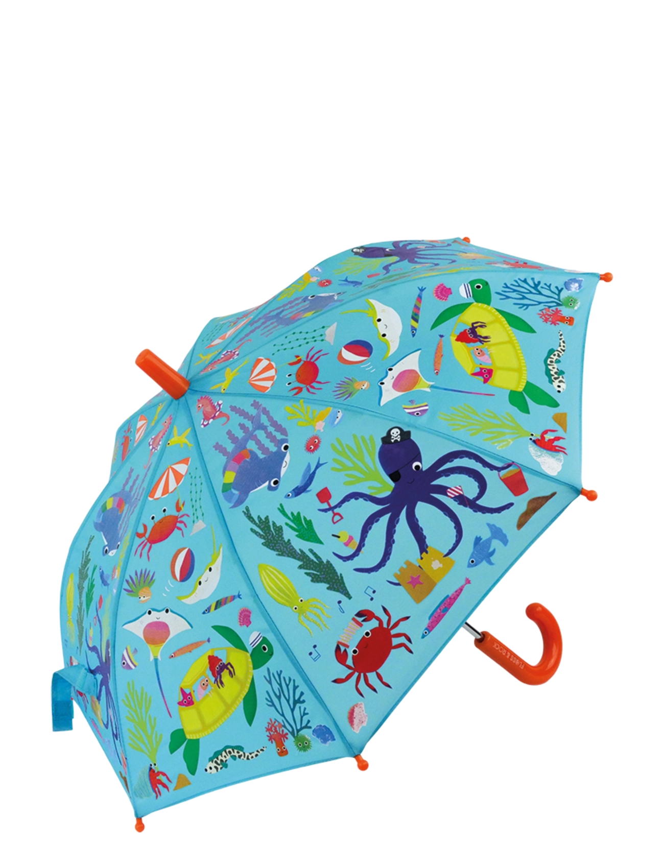Floss & Rock - Ocean Colour Changing Umbrella - accessoarer - blue - 3