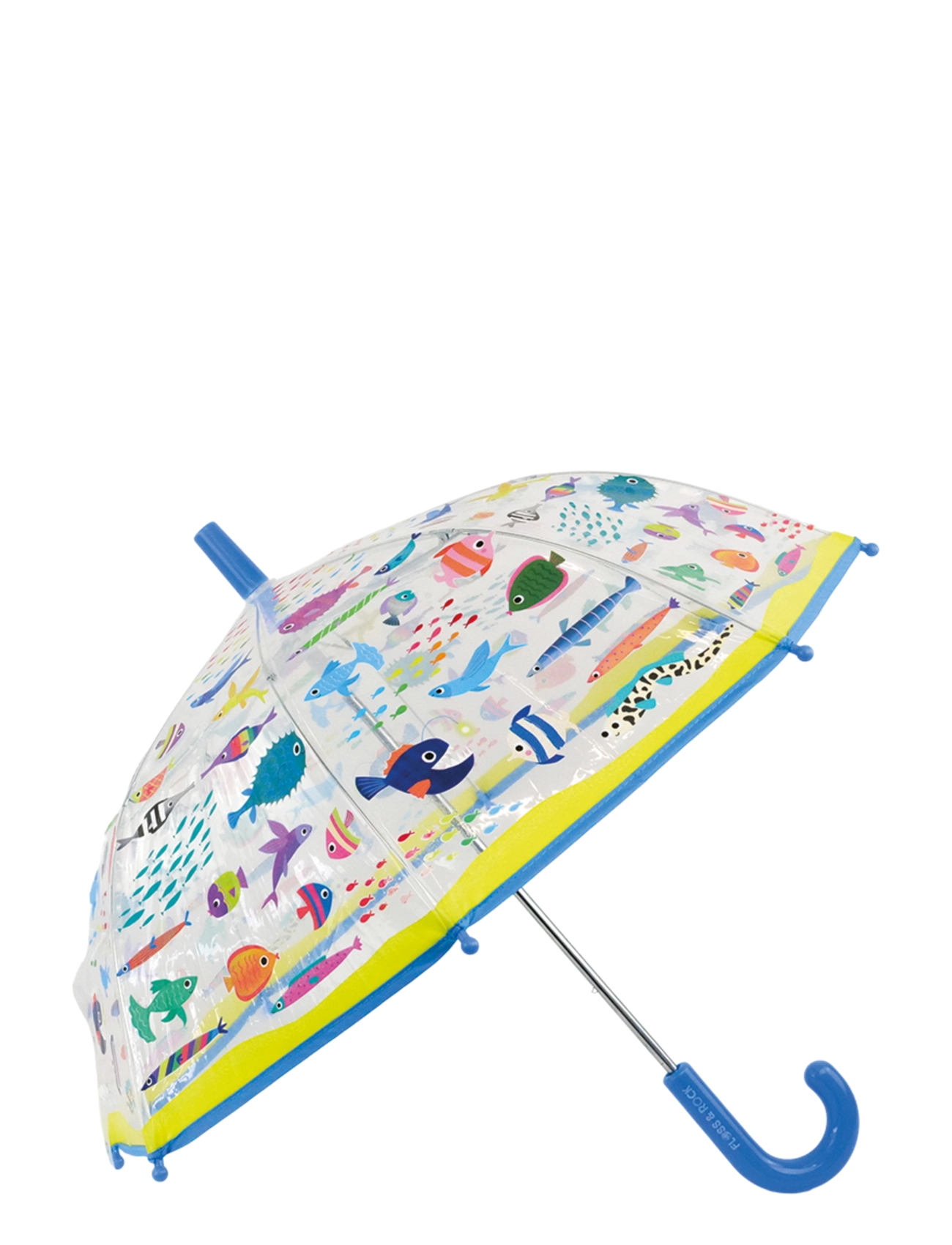 Floss & Rock Ocean Transparent Colour Changing Umbrella - Paraplyer - BLUE / blue