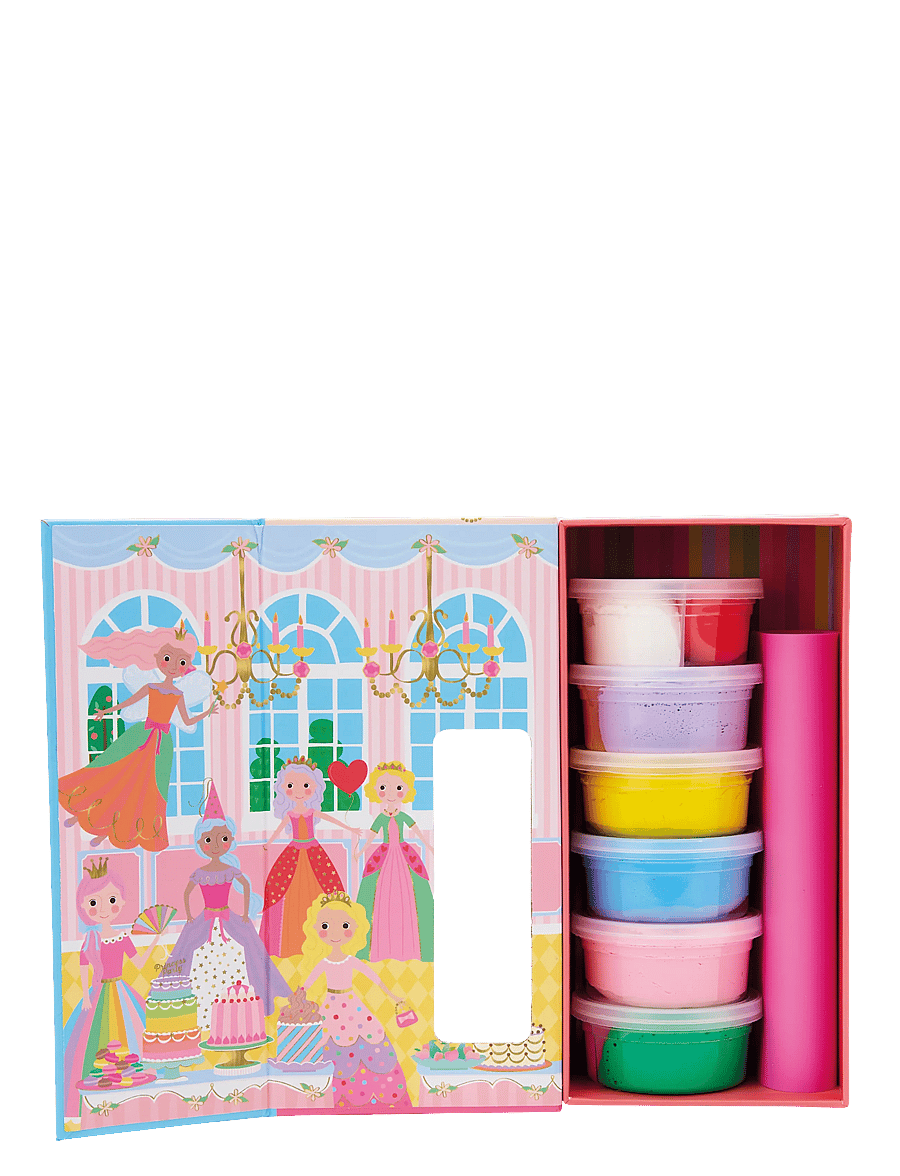 Floss & Rock - Clay & Play - Princess - kreasæt - pink - 0