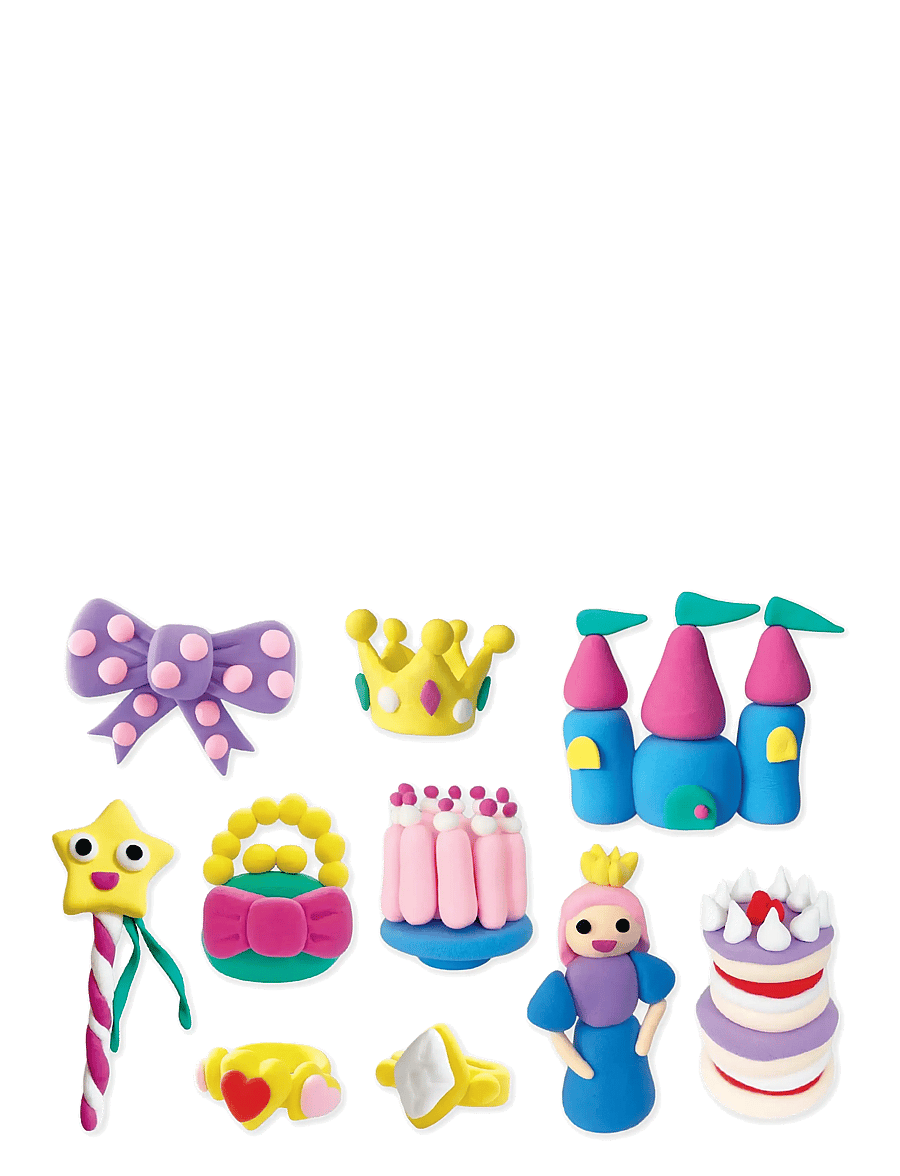 Floss & Rock - Clay & Play - Princess - kreasæt - pink - 2