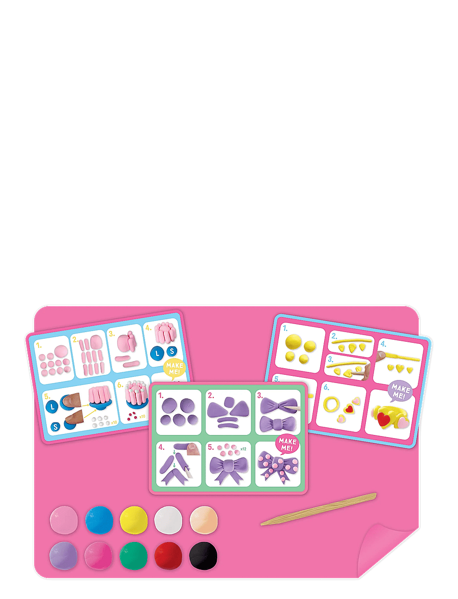 Floss & Rock - Clay & Play - Princess - kreasæt - pink - 3