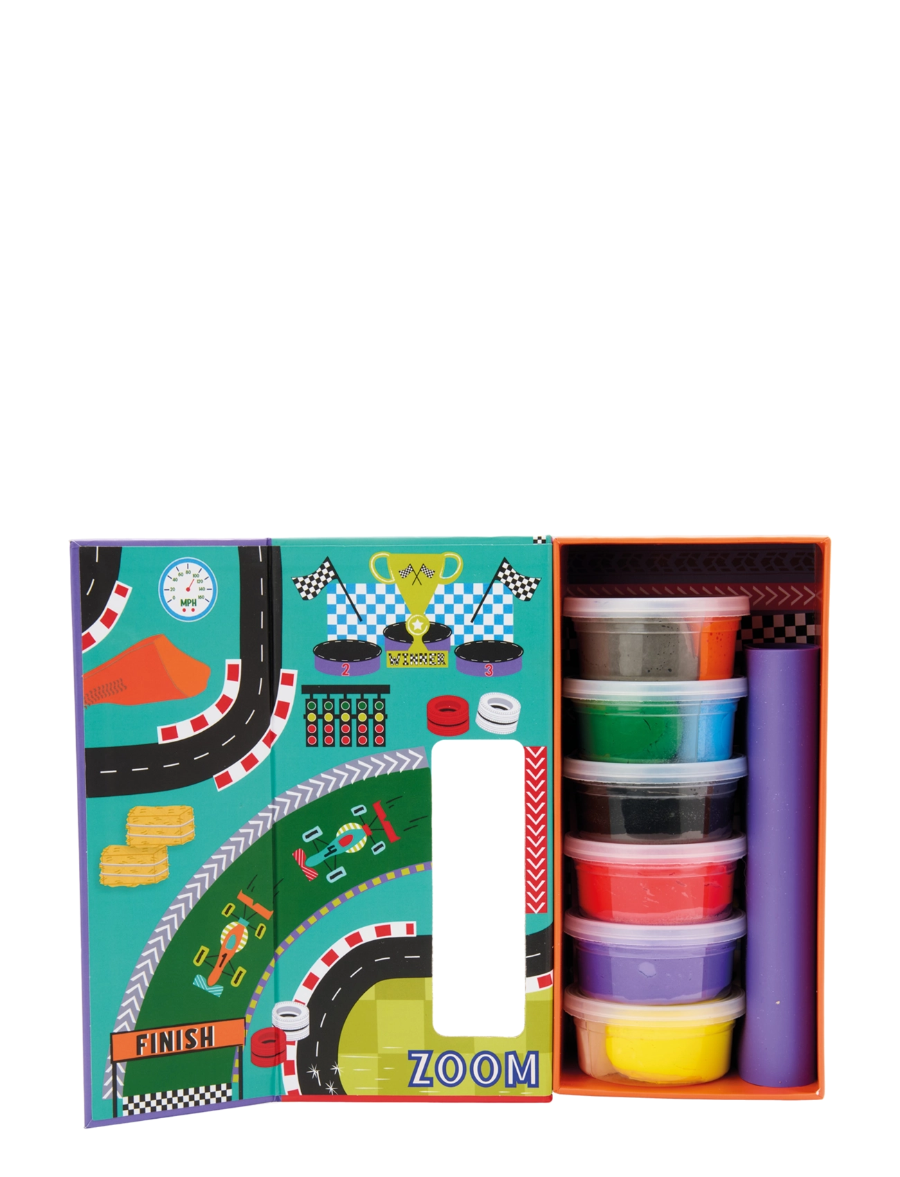 Floss & Rock - Clay & Play - Cars - red - 2