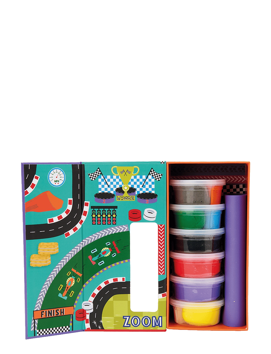Floss & Rock - Clay & Play - Cars - red - 2