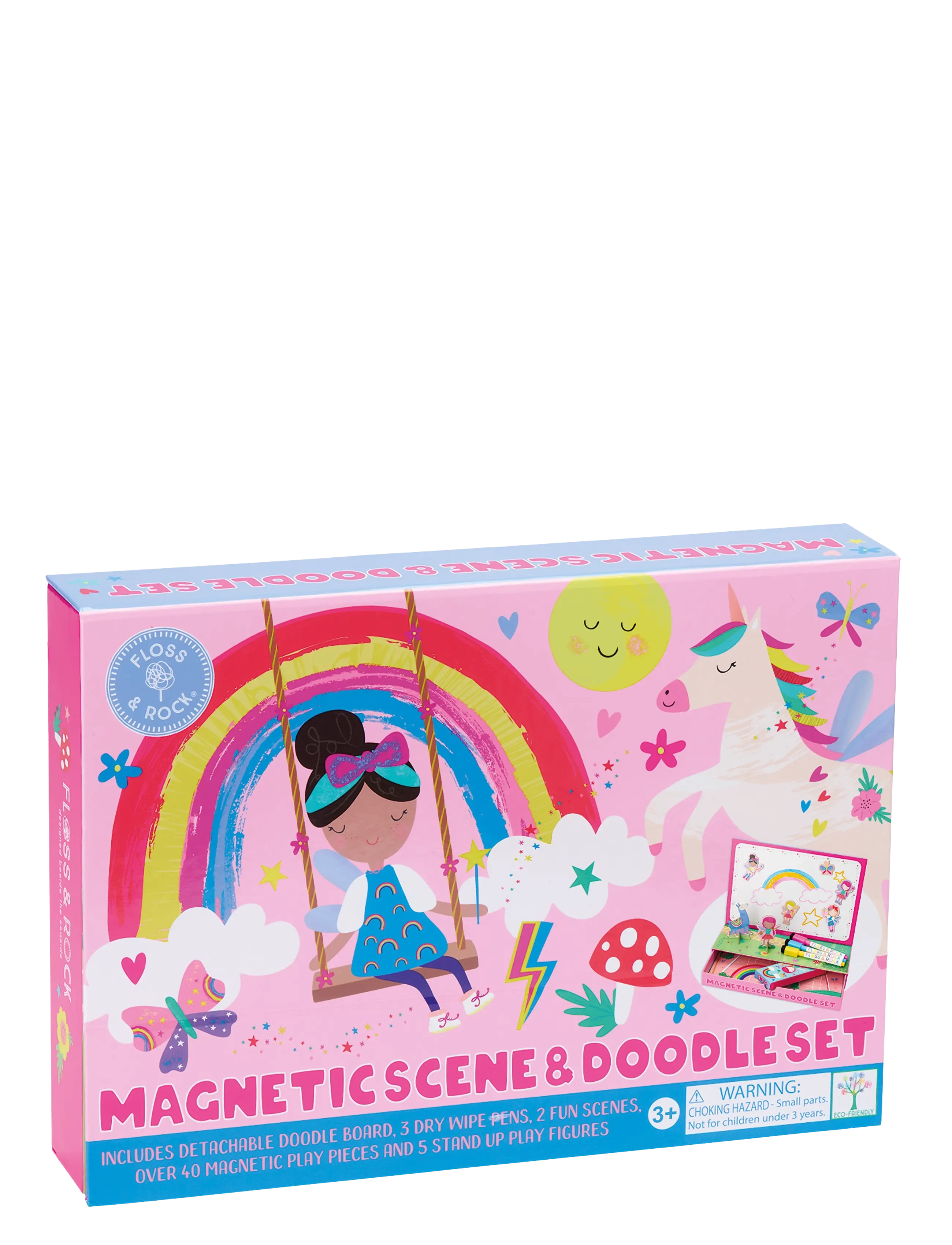 Floss & Rock - Magnetic Scene & Doodle Set - Rainbow Fairy - rainbow - 2