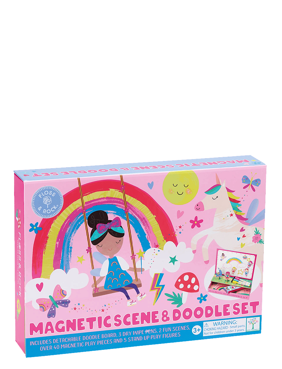 Floss & Rock - Magnetic Scene & Doodle Set - Rainbow Fairy - rainbow - 2