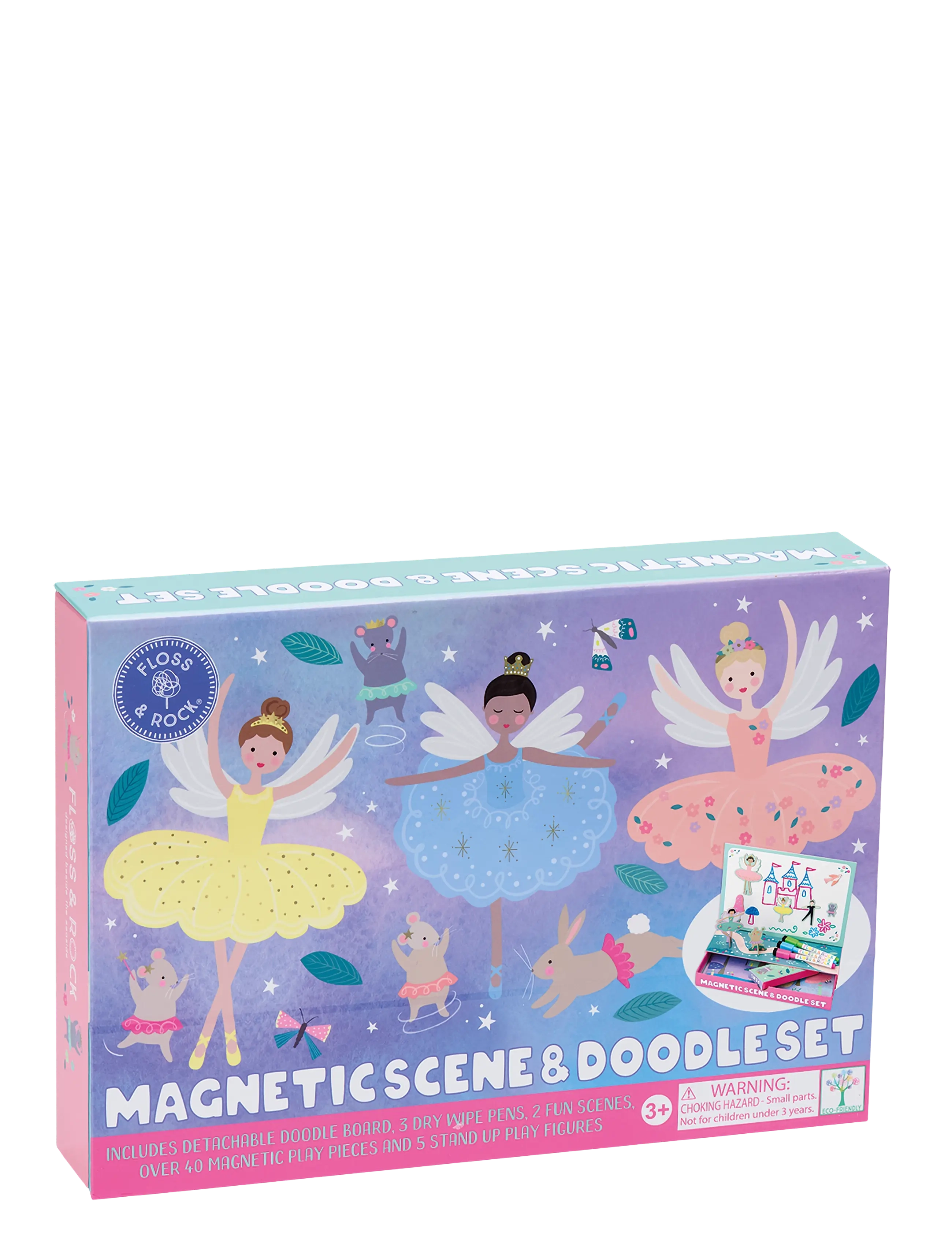 Floss & Rock - Magnetic Scene & Doodle Set - Enchanted - purple - 2