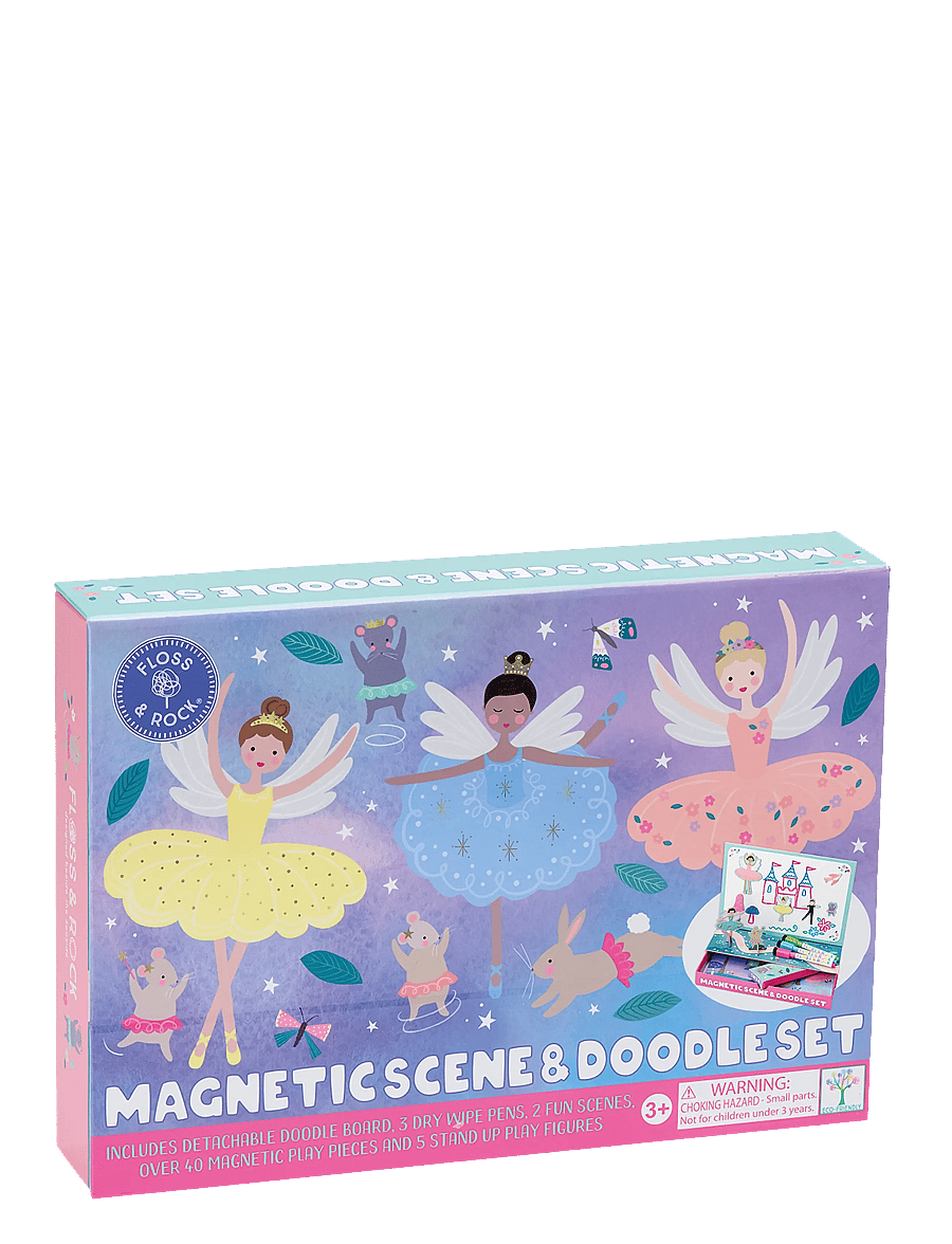 Floss & Rock - Magnetic Scene & Doodle Set - Enchanted - purple - 2