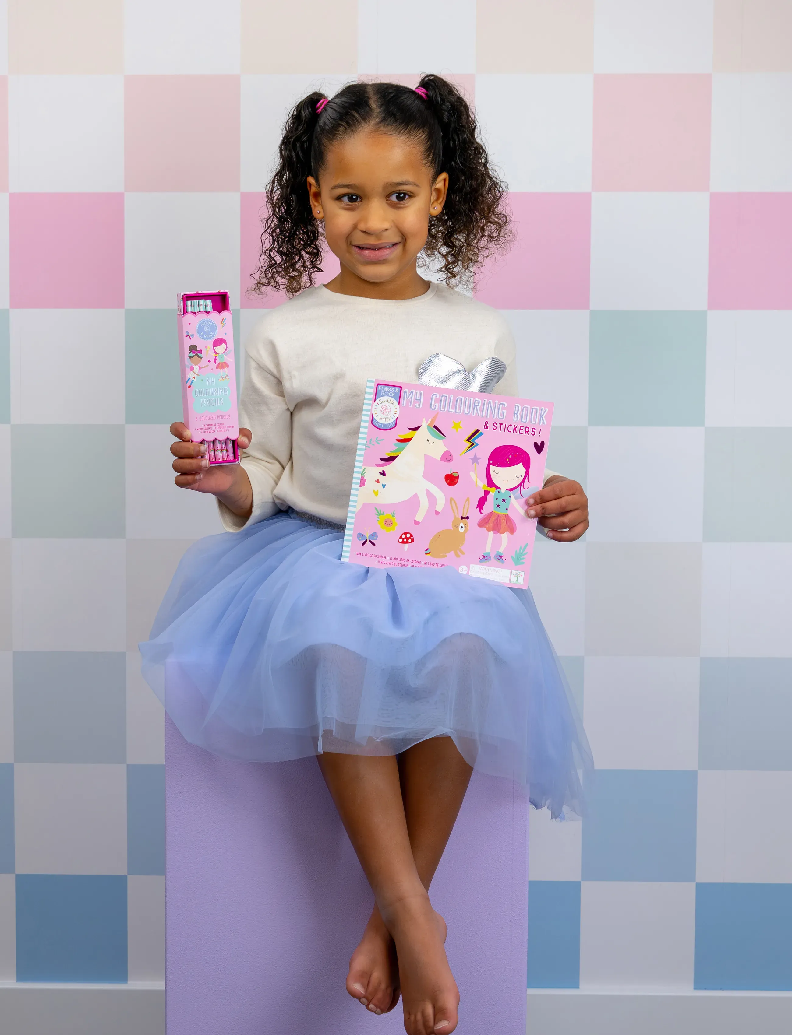 Floss & Rock - My Colouring Book - Rainbow Fairy - rainbow - 0