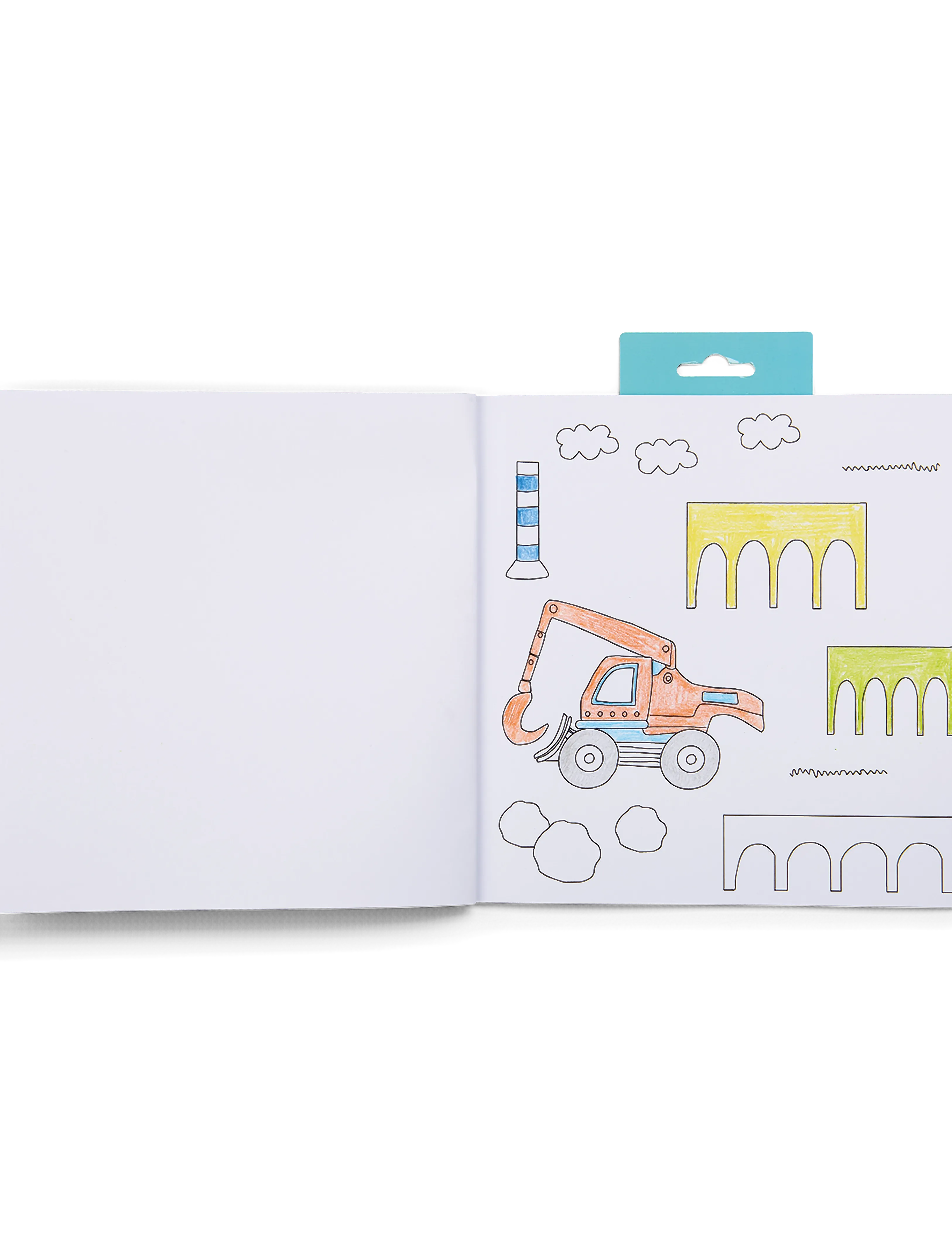 Floss & Rock - My Colouring Book - Construction - mal- & bastelbücher - yellow - 3